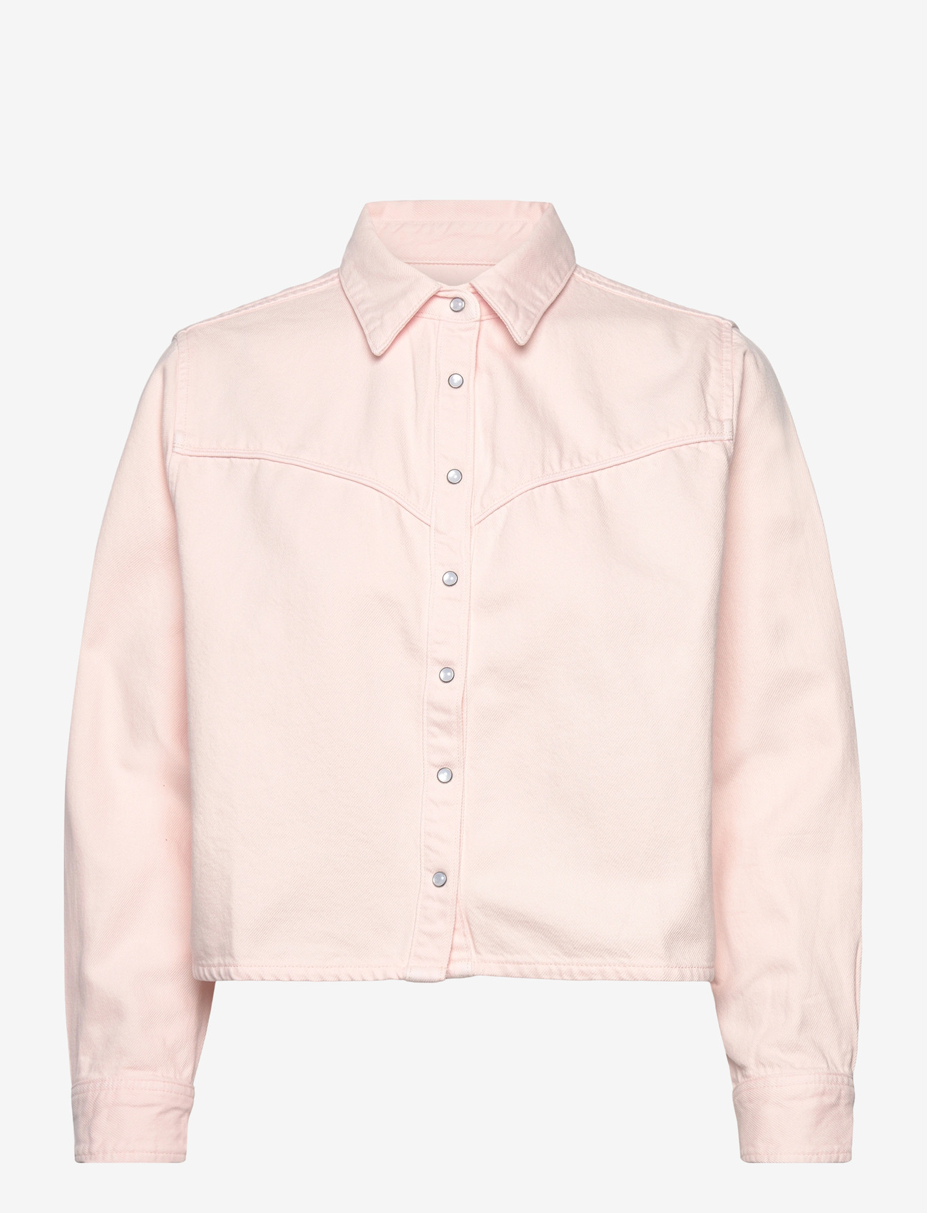 Levi's® - LOGAN TENCEL SHACKET DUSTY CRY - jeansskjortor - pinks - 0