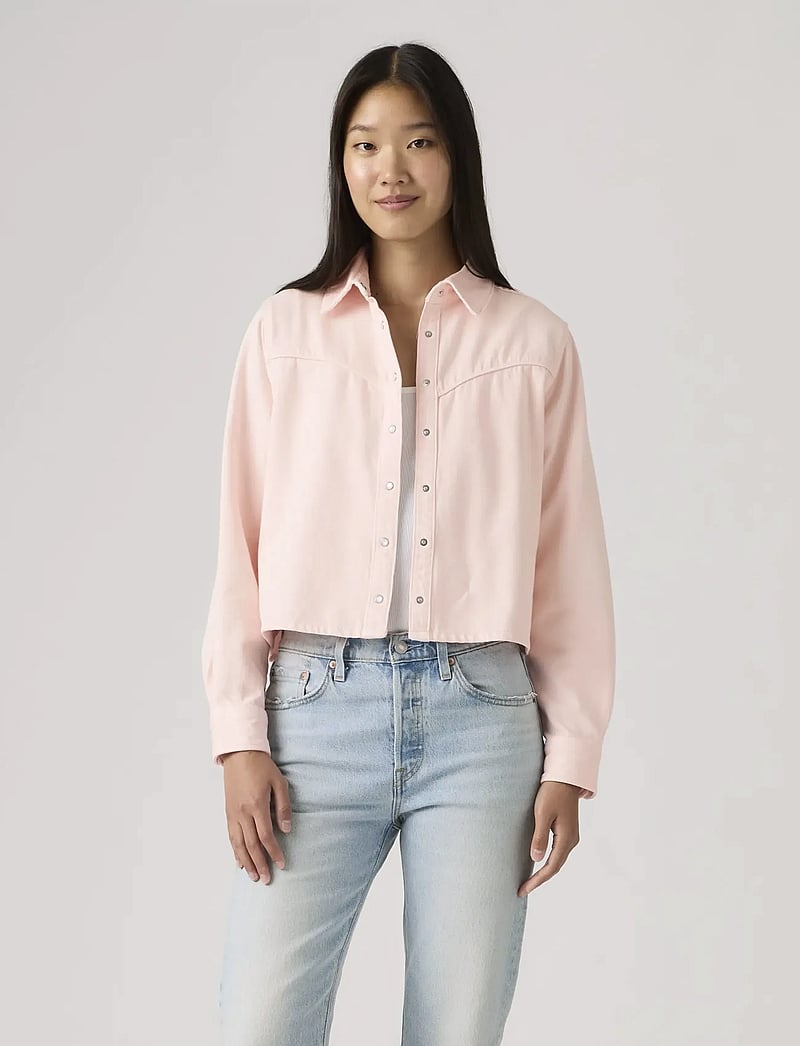 Levi's® - LOGAN TENCEL SHACKET DUSTY CRY - jeanshemden - pinks - 0