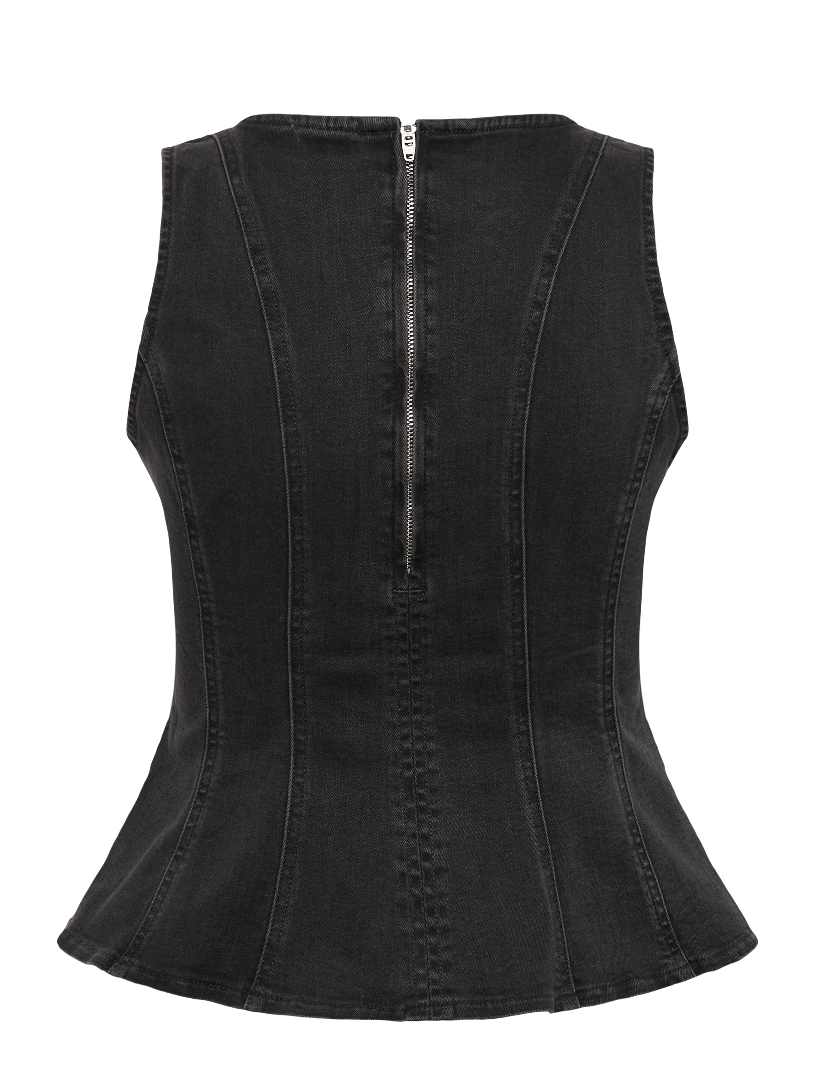 Levi's® - LEIGHTON PEPLUM TOP NY NIGHTS - sleeveless tops - blacks - 2
