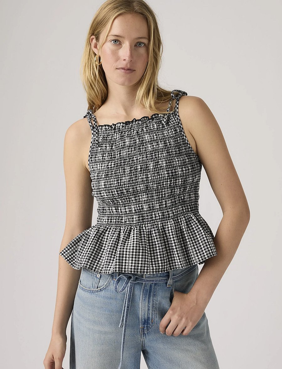 Levi's® - MONACO SL BLOUSE SPRINGTIME DO - Ärmellose blusen - blacks - 0