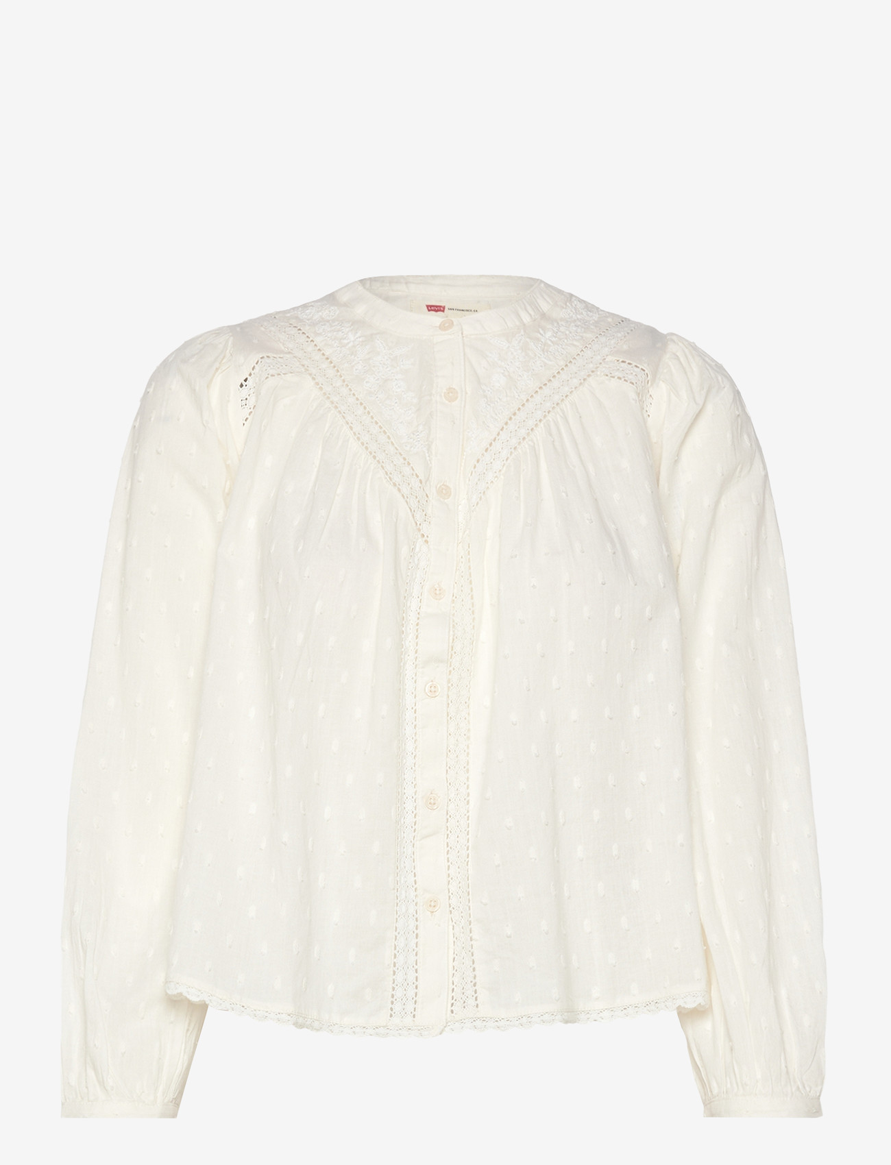 Levi's® - CLEO LS BLOUSE EGRET - whites - 1