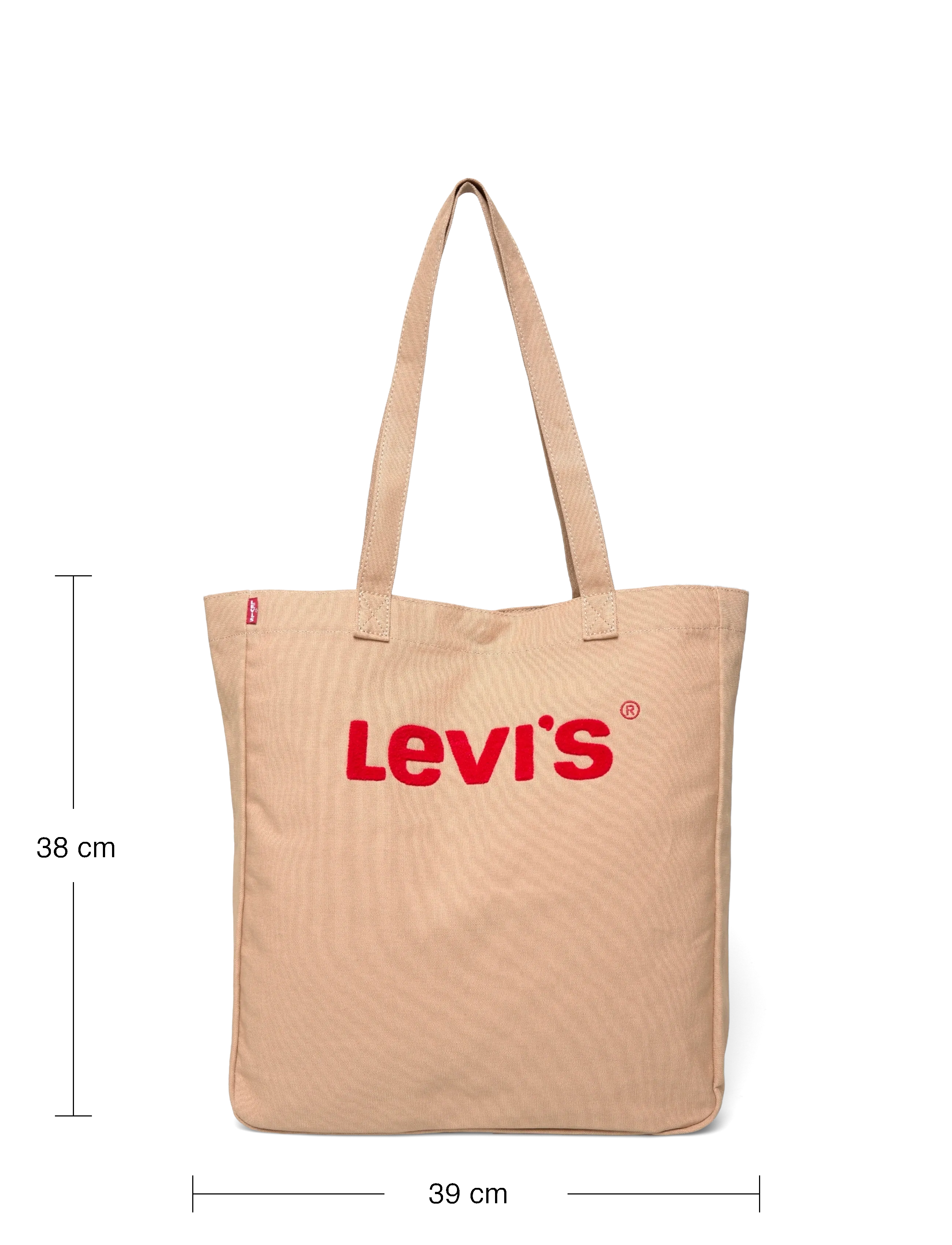 Levi's® - EVERYDAY GRAPHIC TOTE TRAVERTI - tote bags - tans - 3