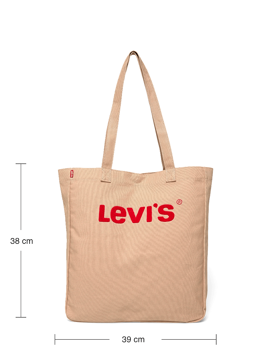 Levi's® - EVERYDAY GRAPHIC TOTE TRAVERTI - tote bags - tans - 3