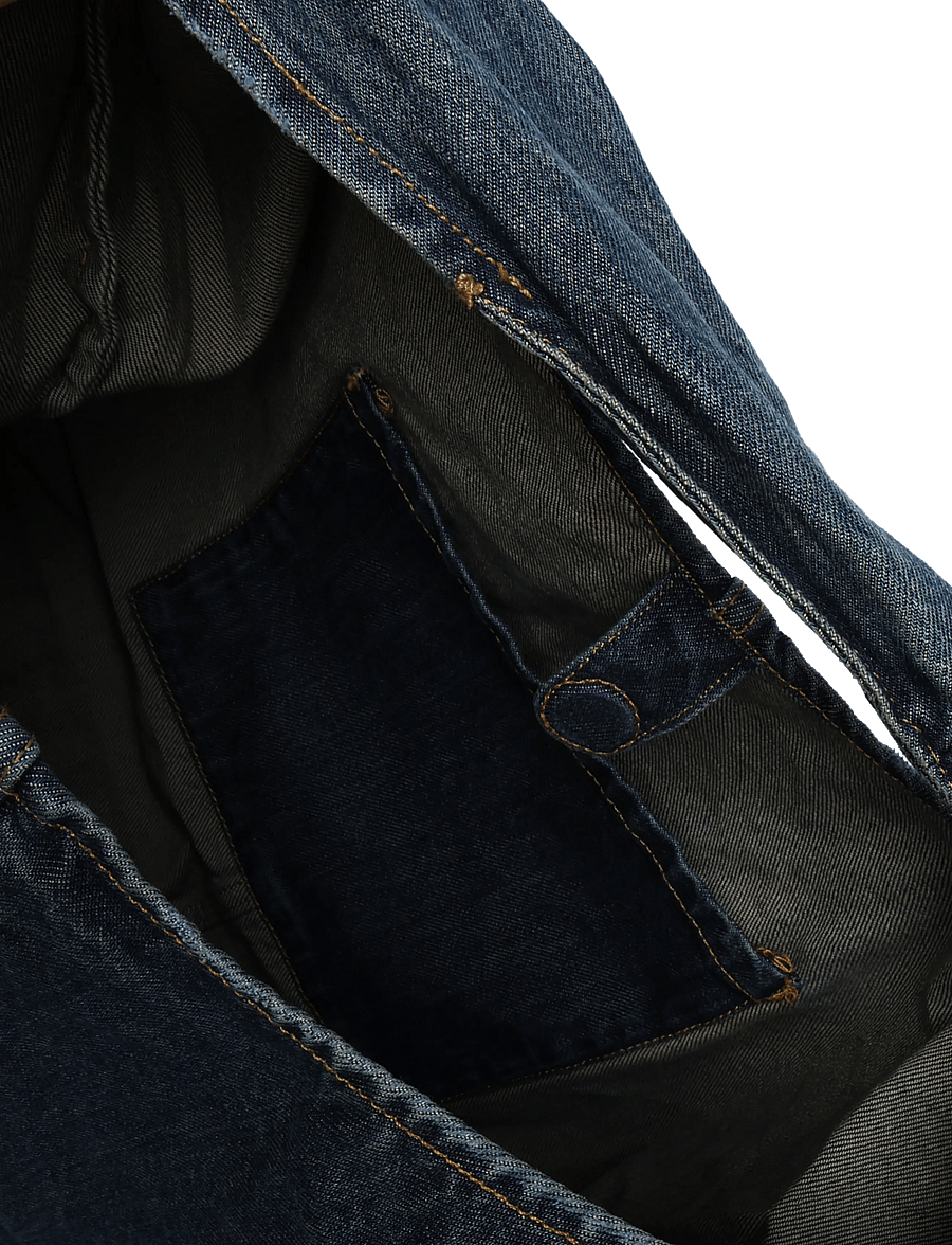 Levi's® - EMERSON SHOULDER BAG LAID IN T - hverdags stil - dark indigo - worn in - 3