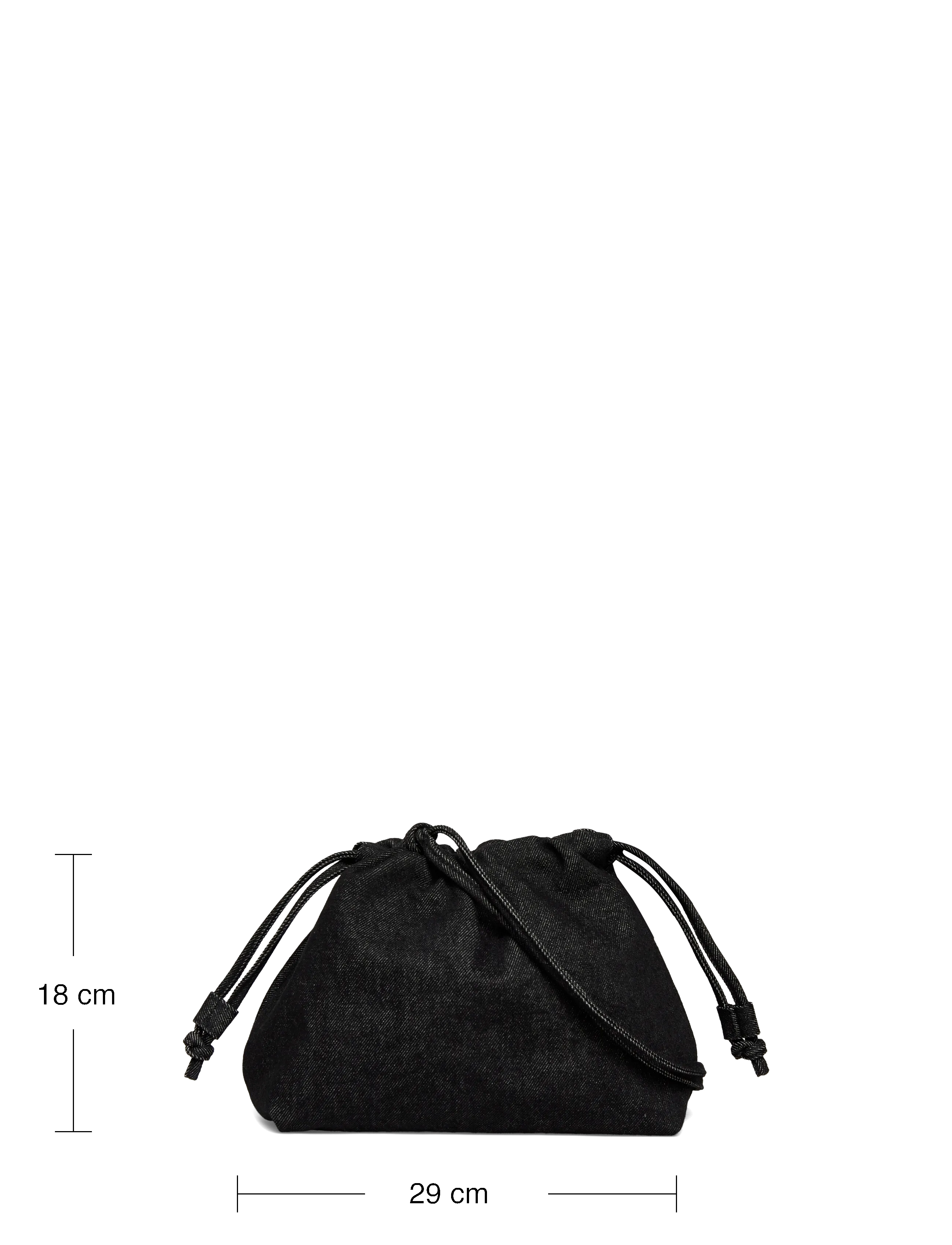 Levi's® - ISABELLE CROSSBODY BLACK RINSE - crossbody somas - blacks - 4