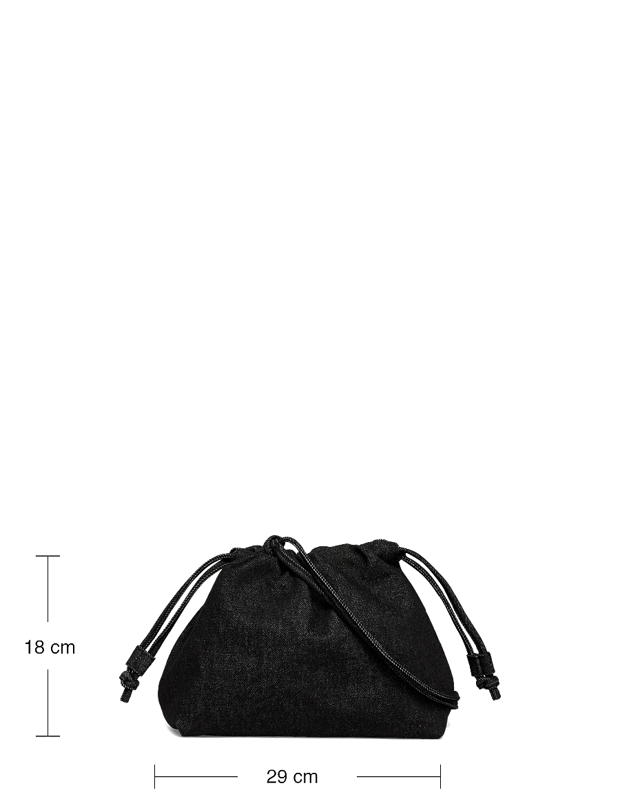 Levi's® - ISABELLE CROSSBODY BLACK RINSE - nyckelringar & bag charms - blacks - 4