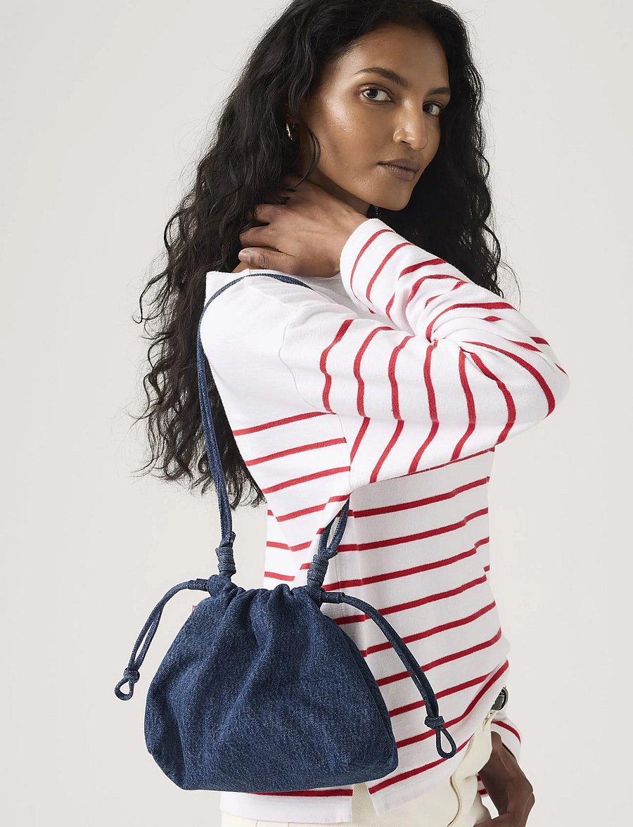 Levi's® - ISABELLE CROSSBODY OCEAN INDIG - umhängetaschen - dark indigo - flat finish - 0