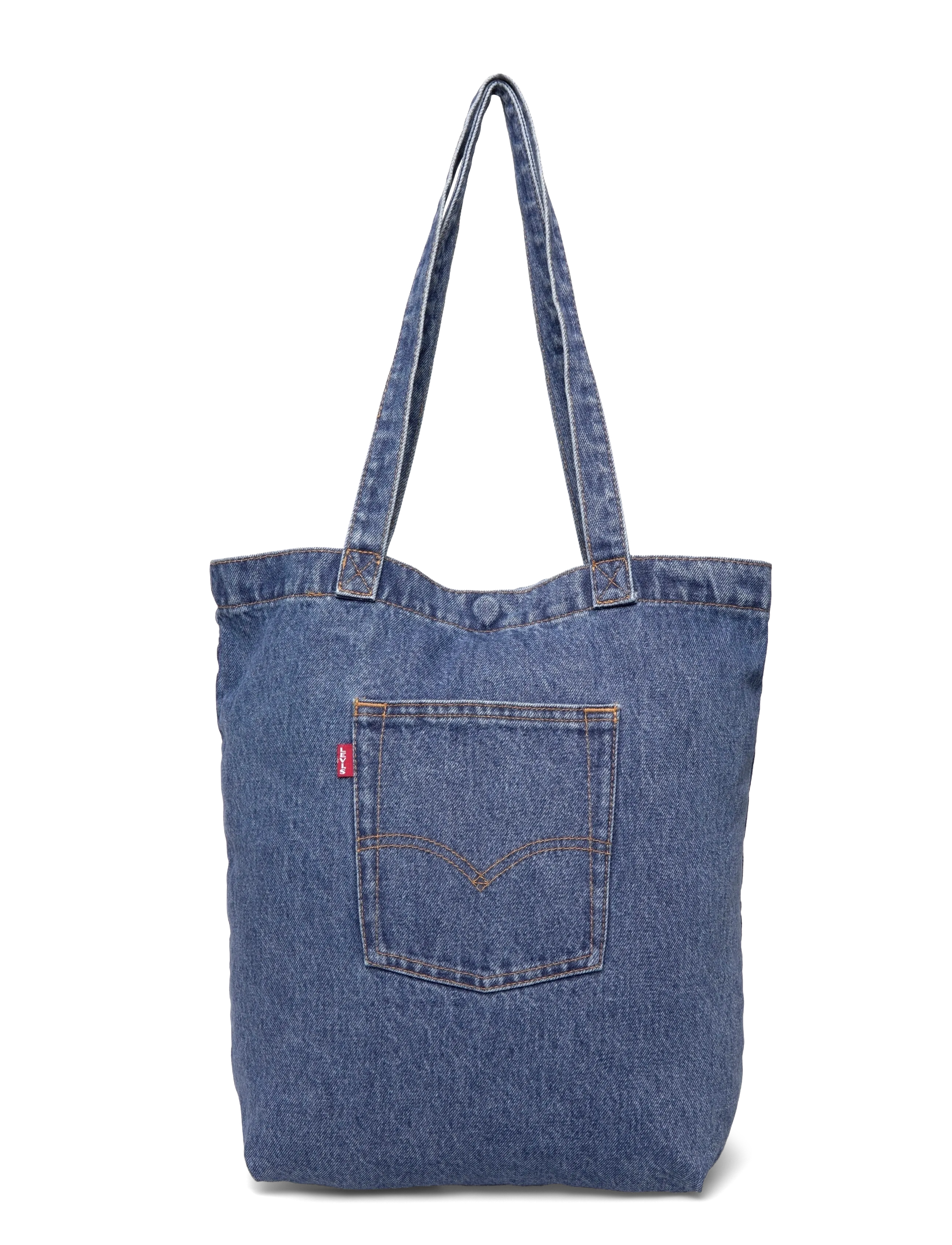 Levi's® BACK POCKET TOTE ELEVATION OCE - Väskor - MED INDIGO - FLAT FINISH / blue