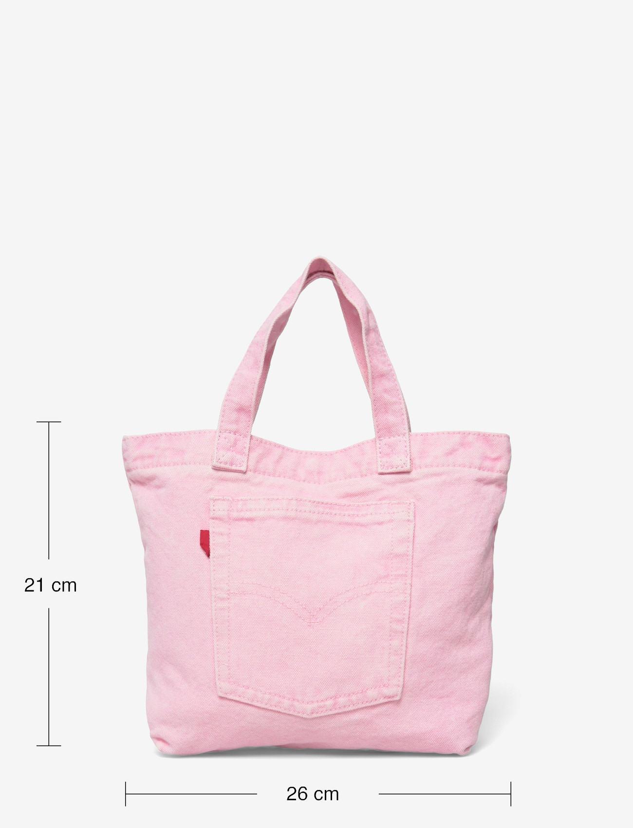 Levi's® - MINI LEVIS TOTE LOVE PINK WASH - tote bags - pinks - 3
