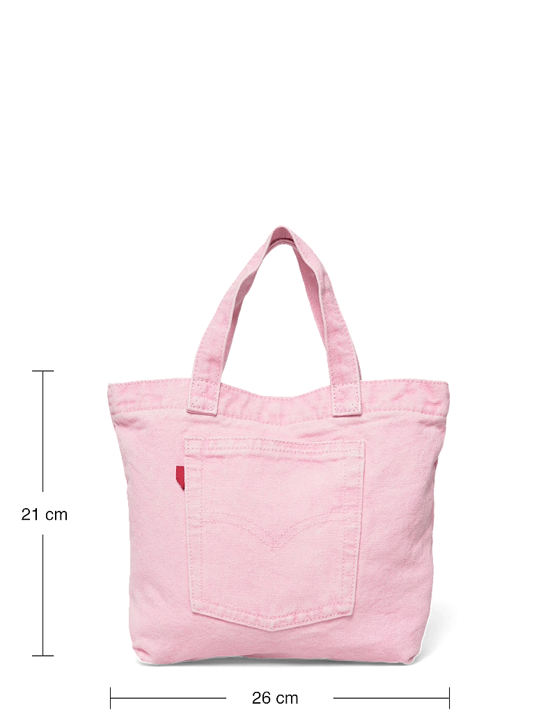 Levi's® - MINI LEVIS TOTE LOVE PINK WASH - tote bags - pinks - 3
