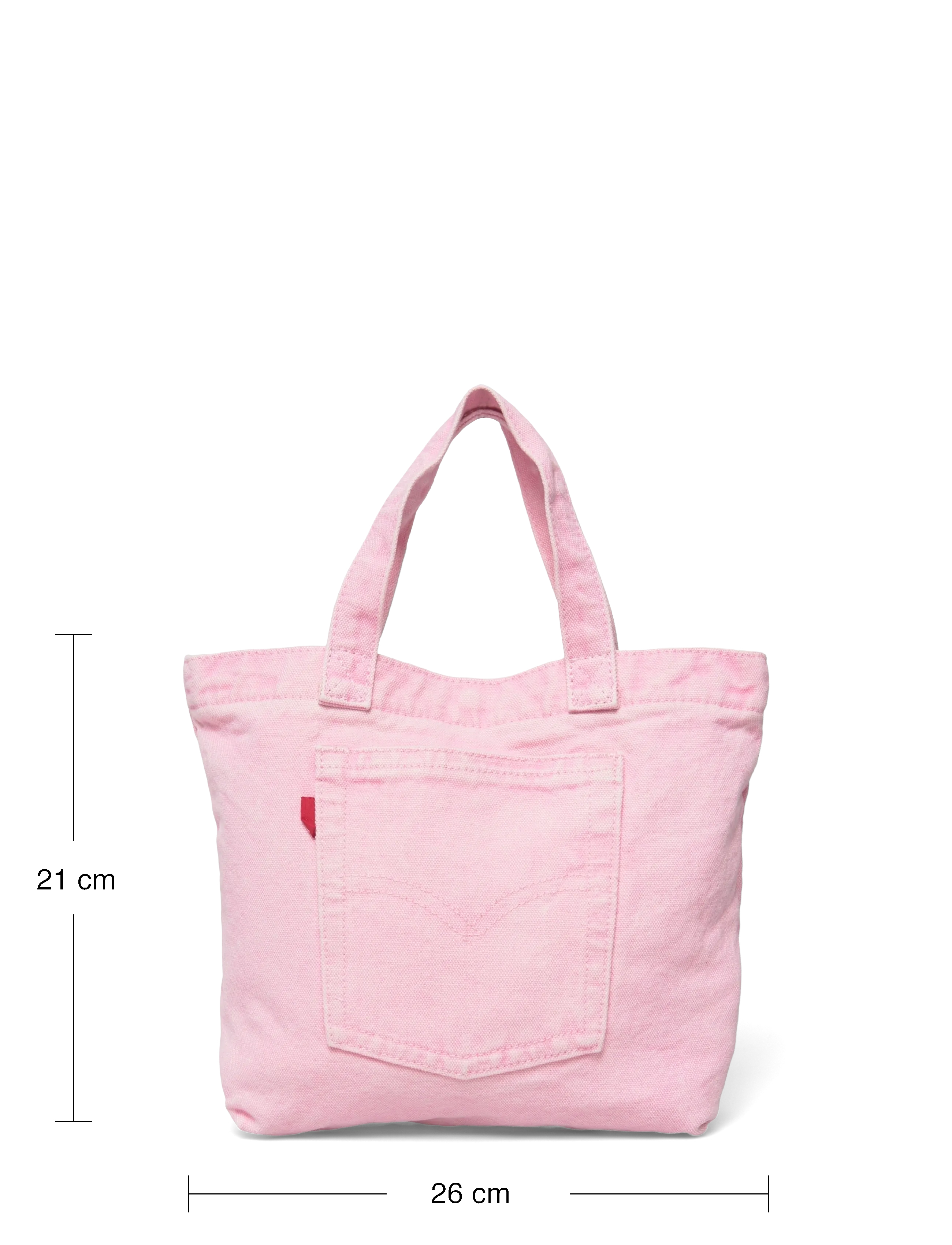 Levi's® - MINI LEVIS TOTE LOVE PINK WASH - tote töskur - pinks - 4