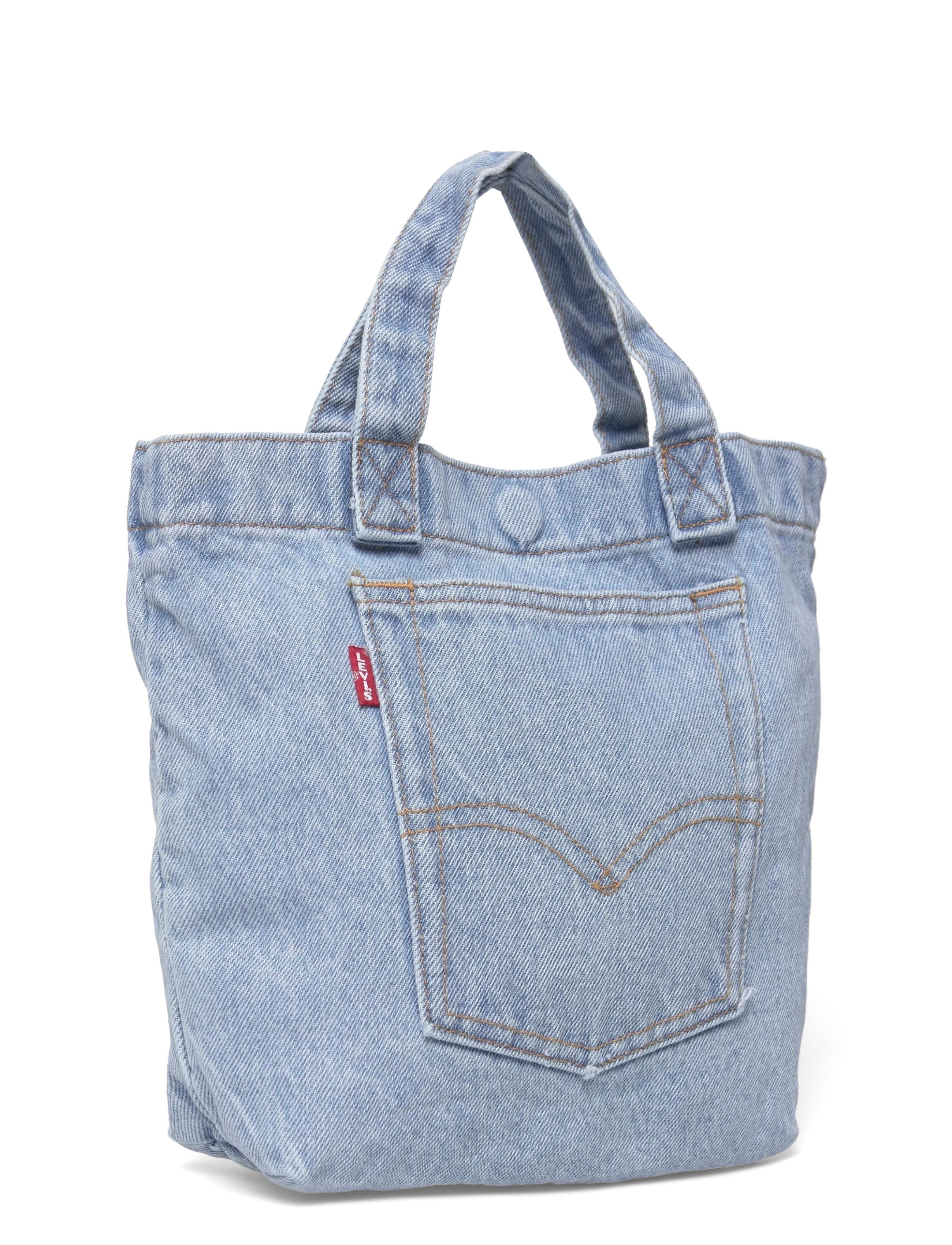 Levi's® - MINI LEVIS TOTE OCEAN INDIGO W - tote bags - light indigo - flat finis - 2