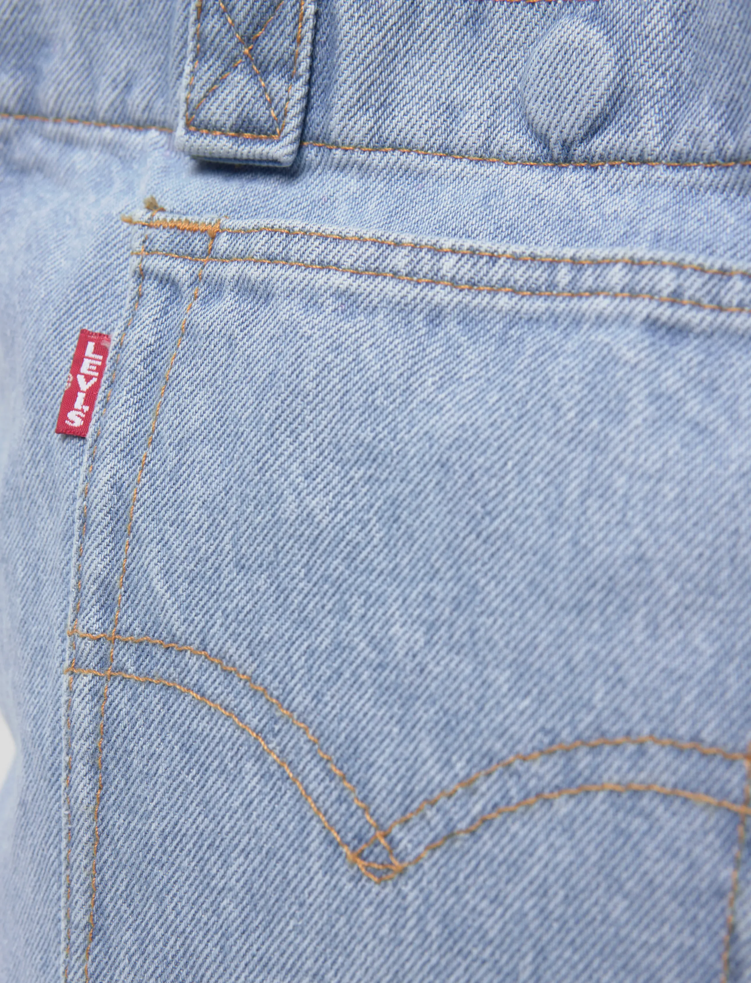 Levi's® - MINI LEVIS TOTE OCEAN INDIGO W - tote bags - light indigo - flat finis - 5