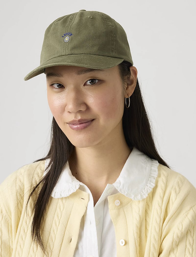 Levi's® - MINI GRAPHIC CAP DEEP LICHEN G - caps - greens - 2