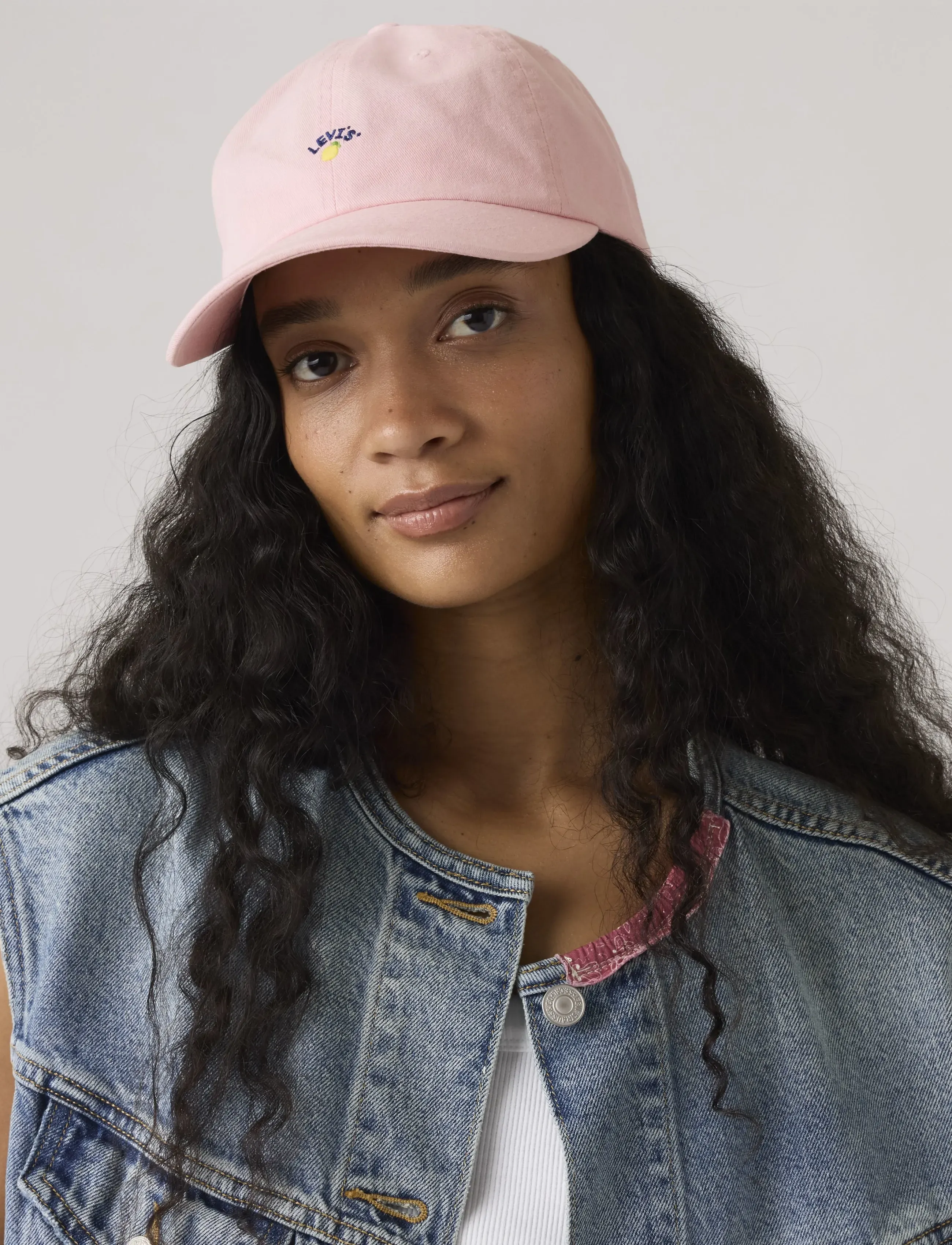 Levi's® - MINI GRAPHIC CAP CORAL BLUSH - caps - pinks - 2