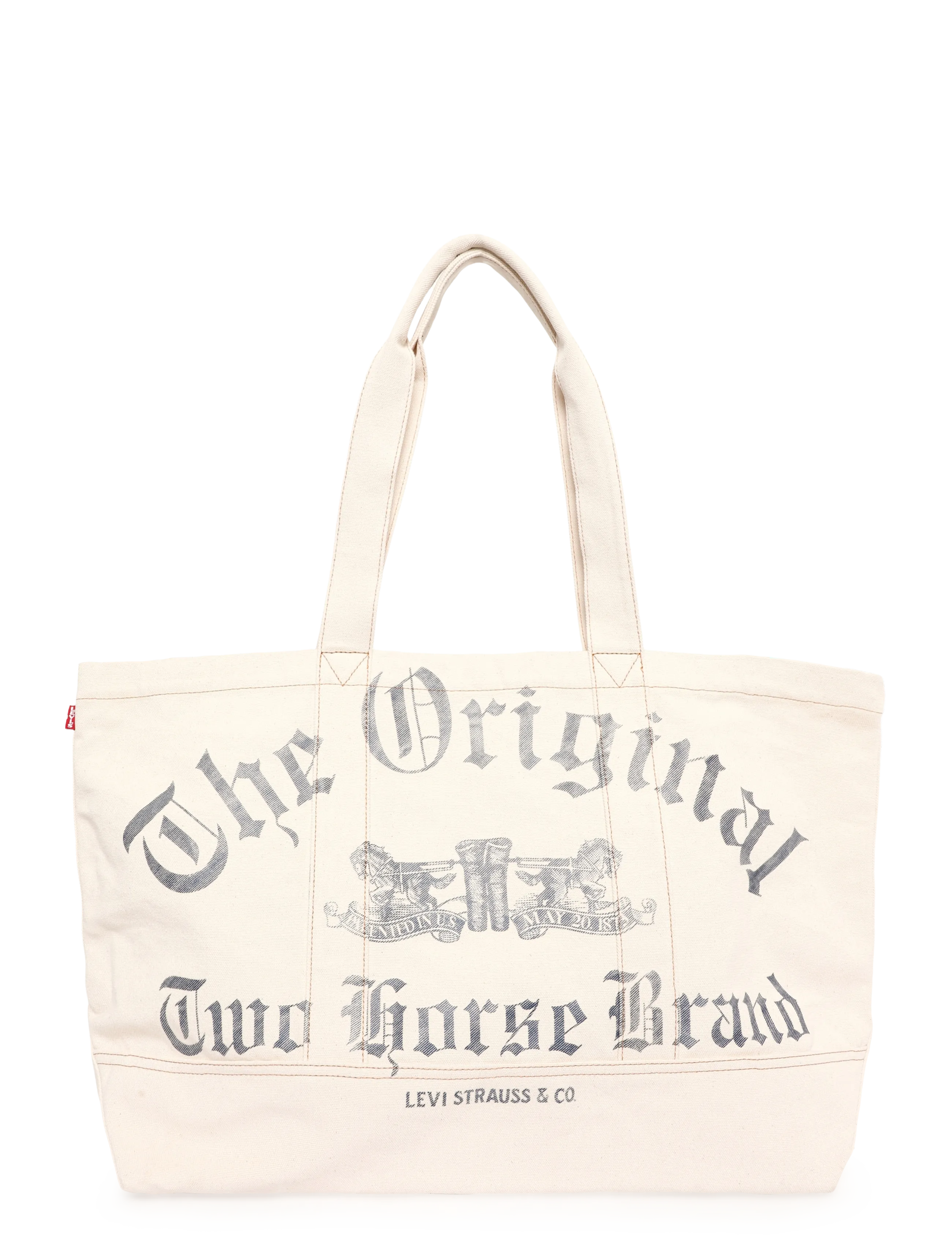 Levi's® XL GRAPHIC TOTE THE ORIGINAL T - Taschen - BLUES / cream