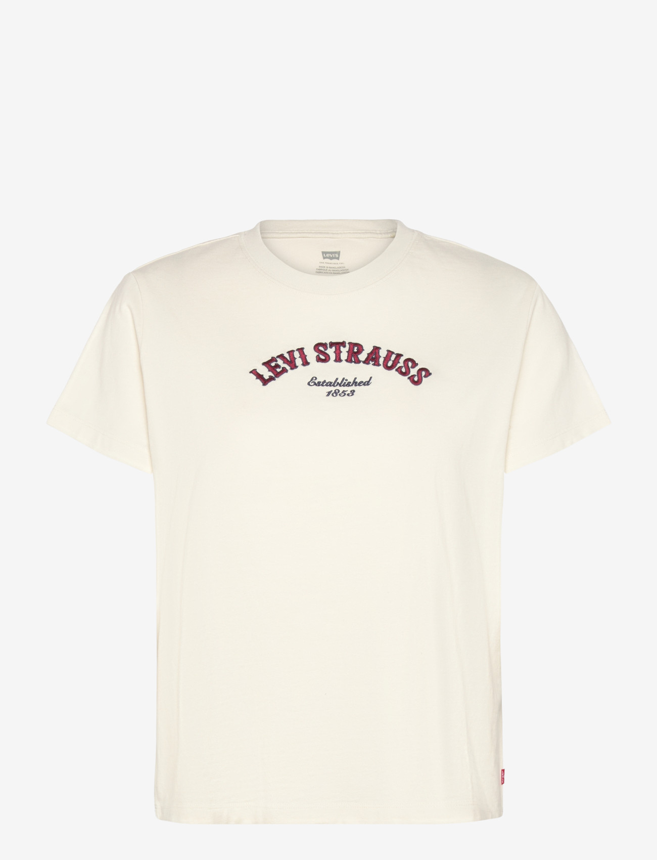 Levi's® - GR FAVORITE TEE WESTERN COLLEG - t-shirts - neutrals - 1