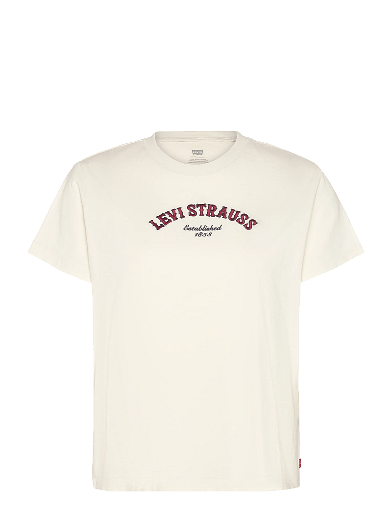 Levi's® - GR FAVORITE TEE WESTERN COLLEG - t-shirts - neutrals - 1