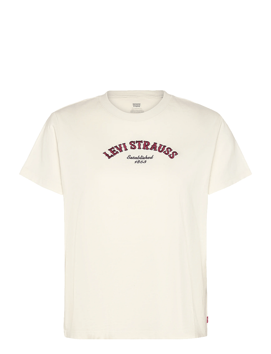 Levi's® - GR FAVORITE TEE WESTERN COLLEG - t-shirts - neutrals - 1