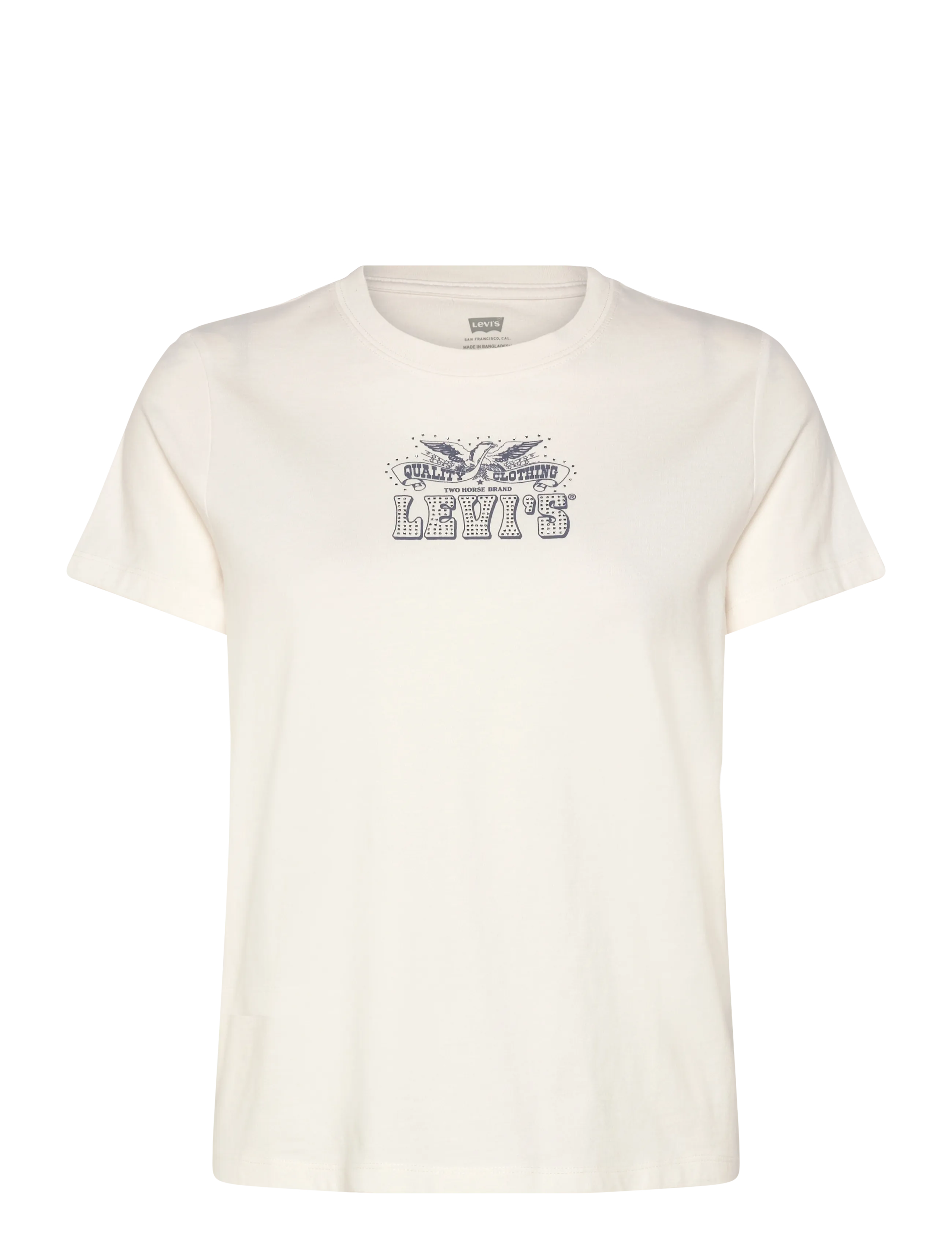 LEVI'S Gr Favorite Tee Rhinestone Eag Cream - S - Damen