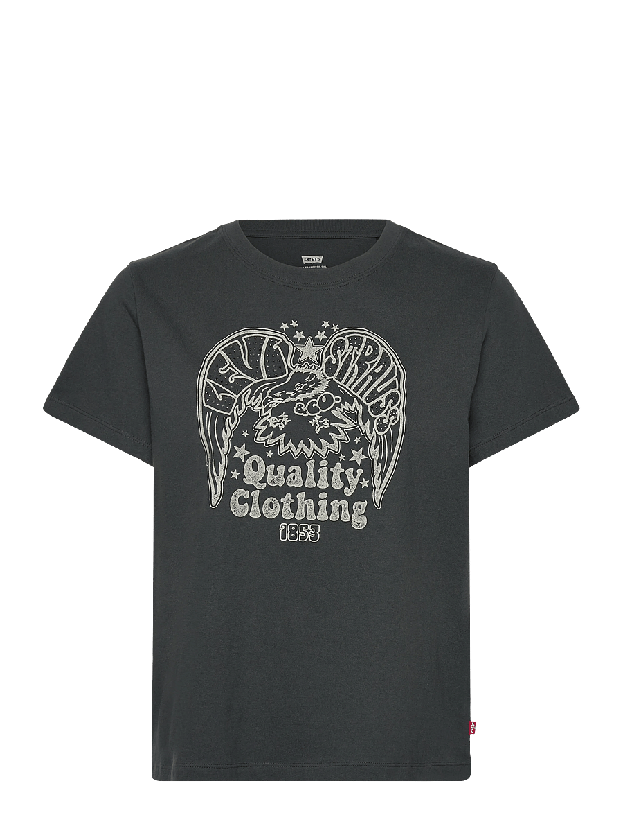 Levi's® - GR FAVORITE TEE RHINESTONE EAG - t-shirts - blacks - 1