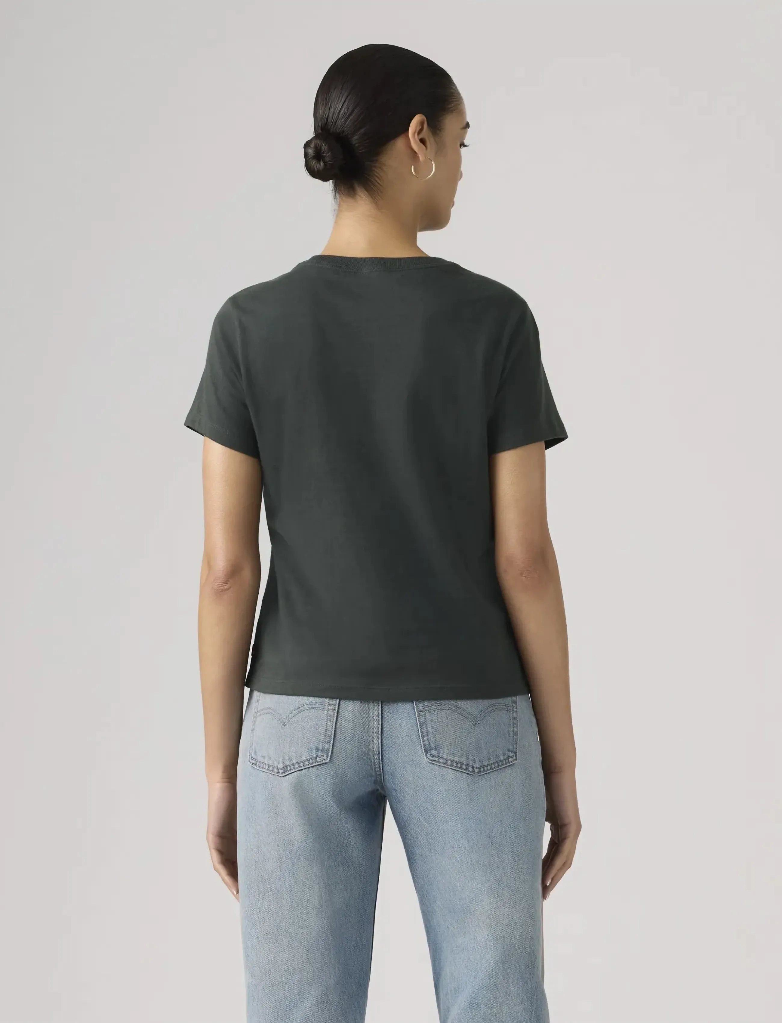 Levi's® - GR FAVORITE TEE RHINESTONE EAG - t-shirts - blacks - 3