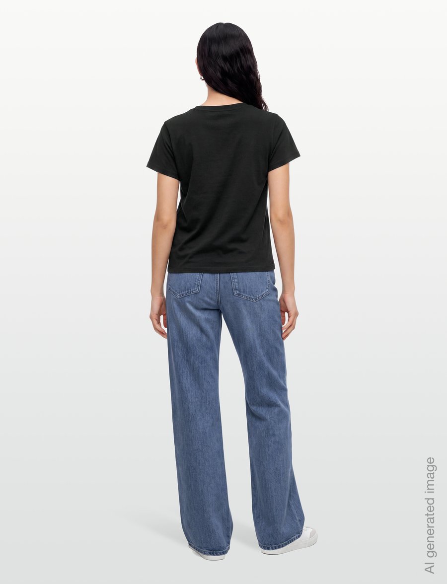 Levi's® - GR FAVORITE TEE DENIM AND DUST - t-shirts - blacks - 4
