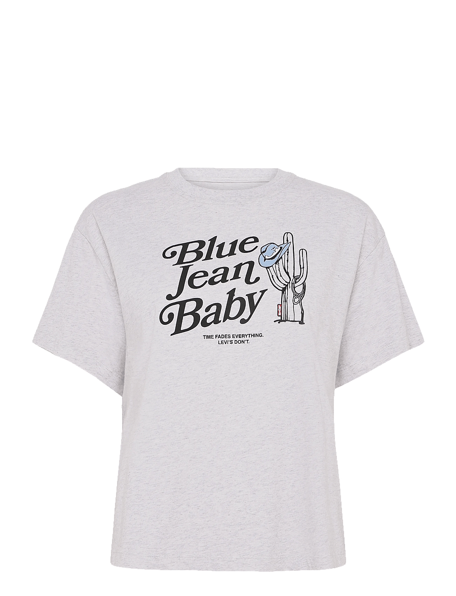 Levi's® - GR ANYDAY TEE BLUE JEAN BABY A - t-särgid - greys - 0