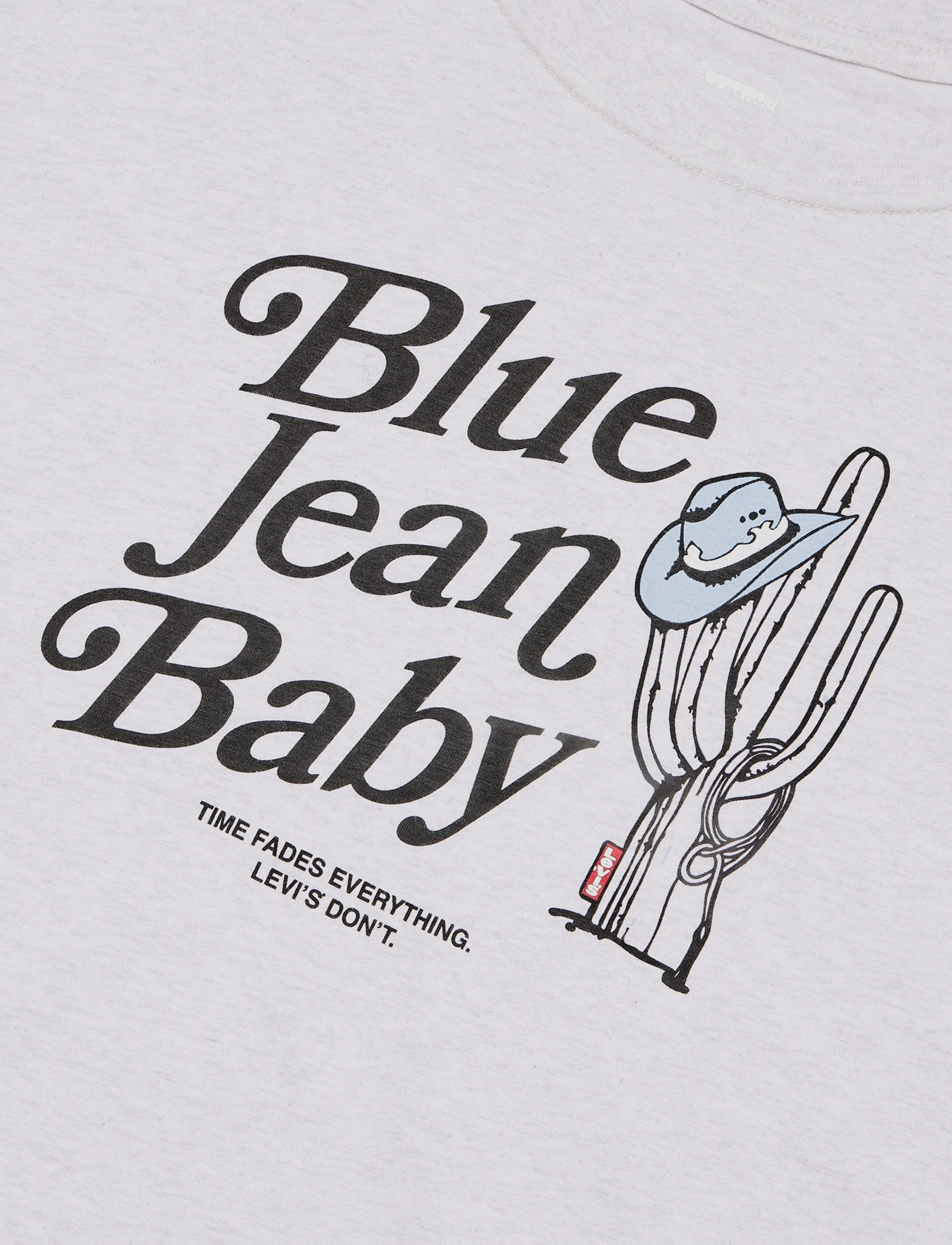 Levi's® - GR ANYDAY TEE BLUE JEAN BABY A - t-särgid - greys - 2