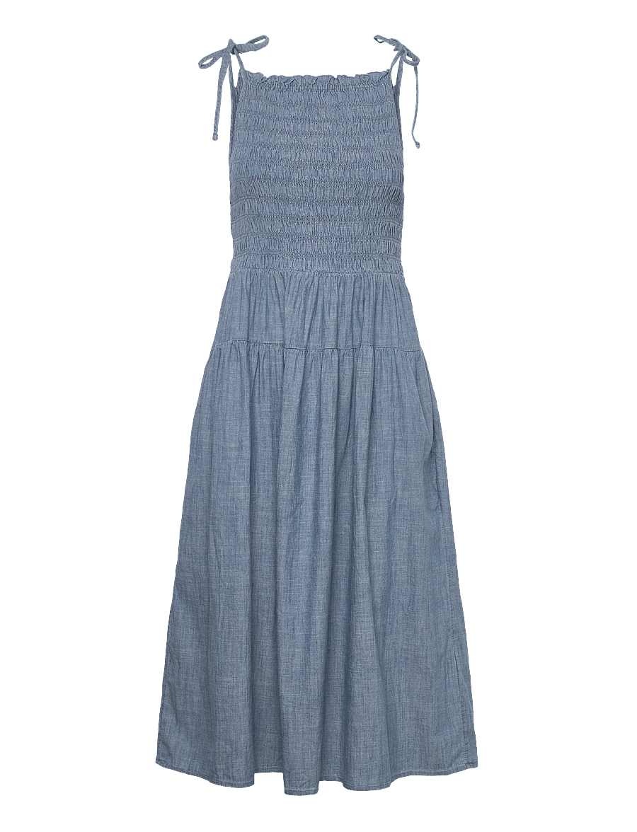 Levi's® - MONACO COTTON SUNDRESS BREEZY - summer dresses - med indigo - worn in - 1