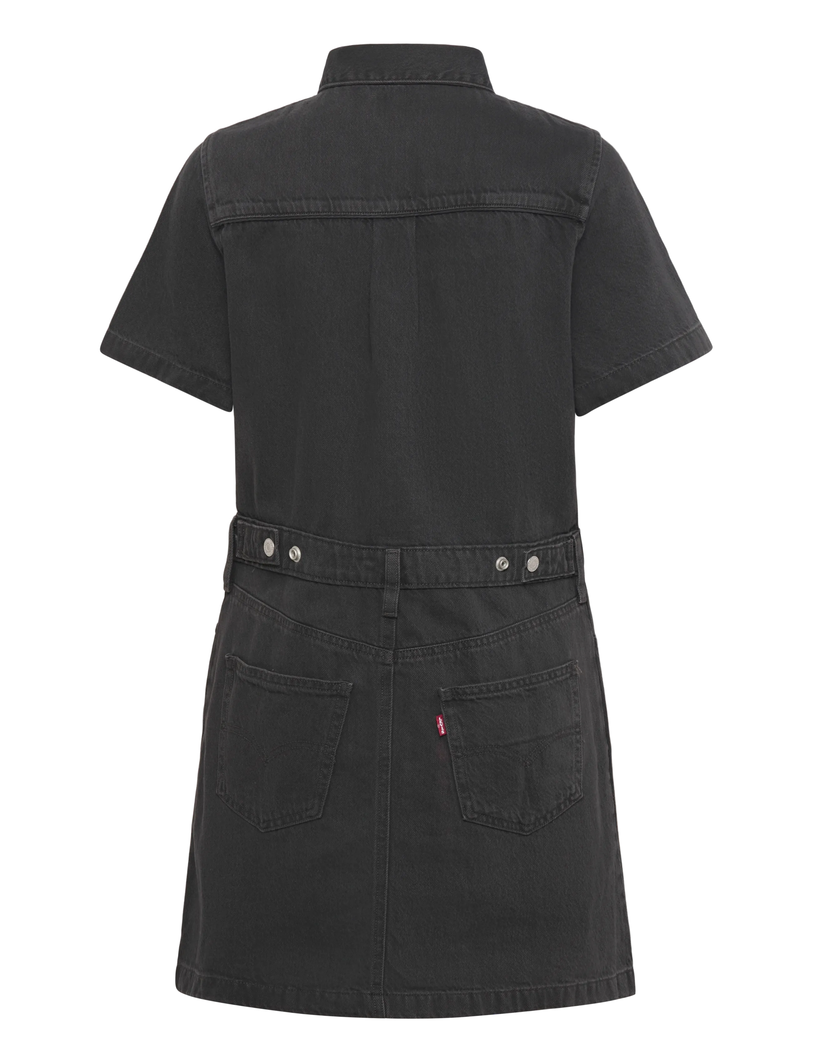 Levi's® - SS LOGAN WESTERN DRESS CAPTURI - denimkjoler - blacks - 2