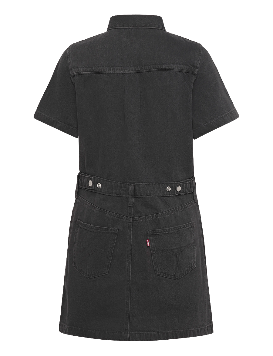 Levi's® - SS LOGAN WESTERN DRESS CAPTURI - denimkjoler - blacks - 2