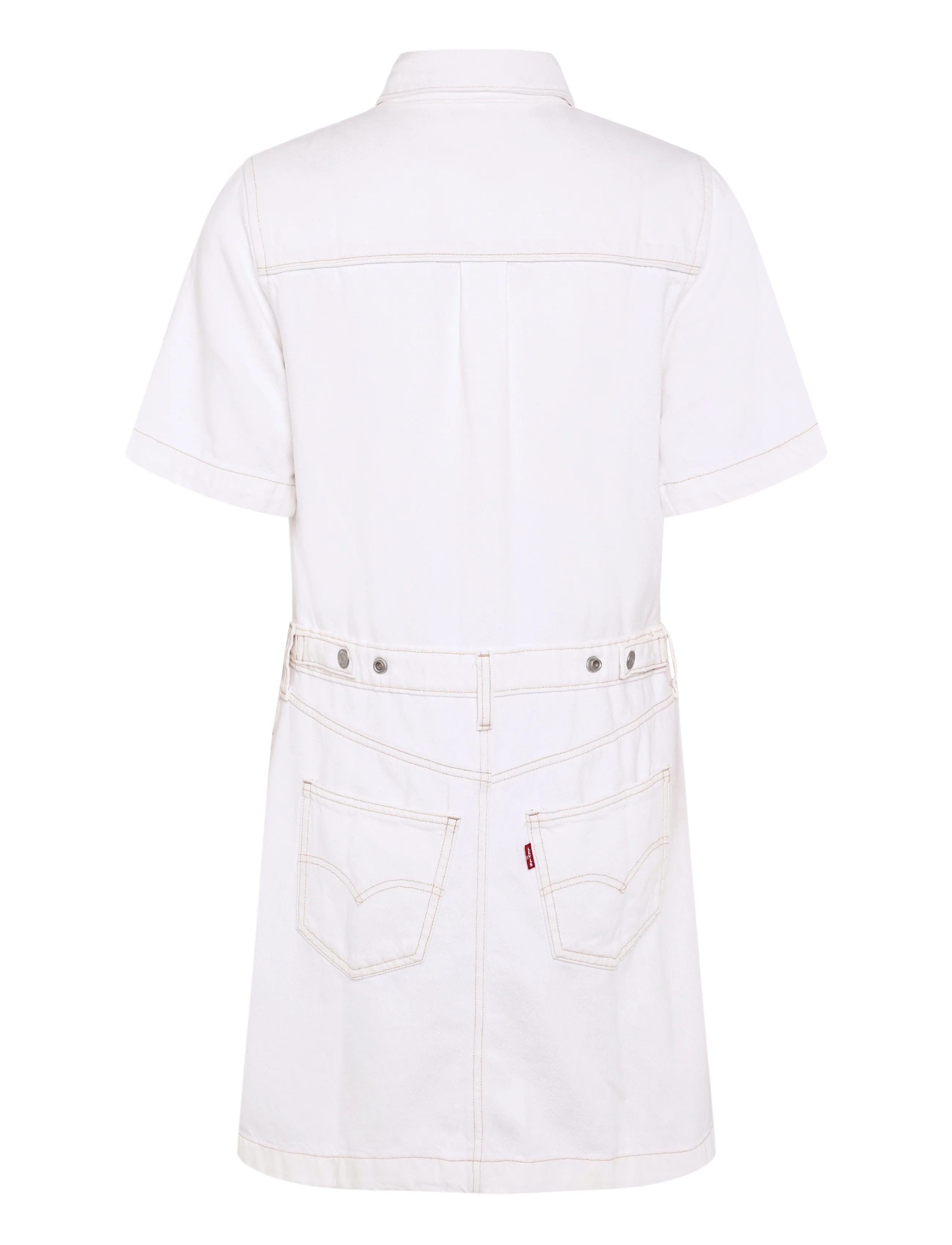 Levi's® - SS LOGAN WESTERN DRESS TOOTH F - hemdkleider - whites - 1