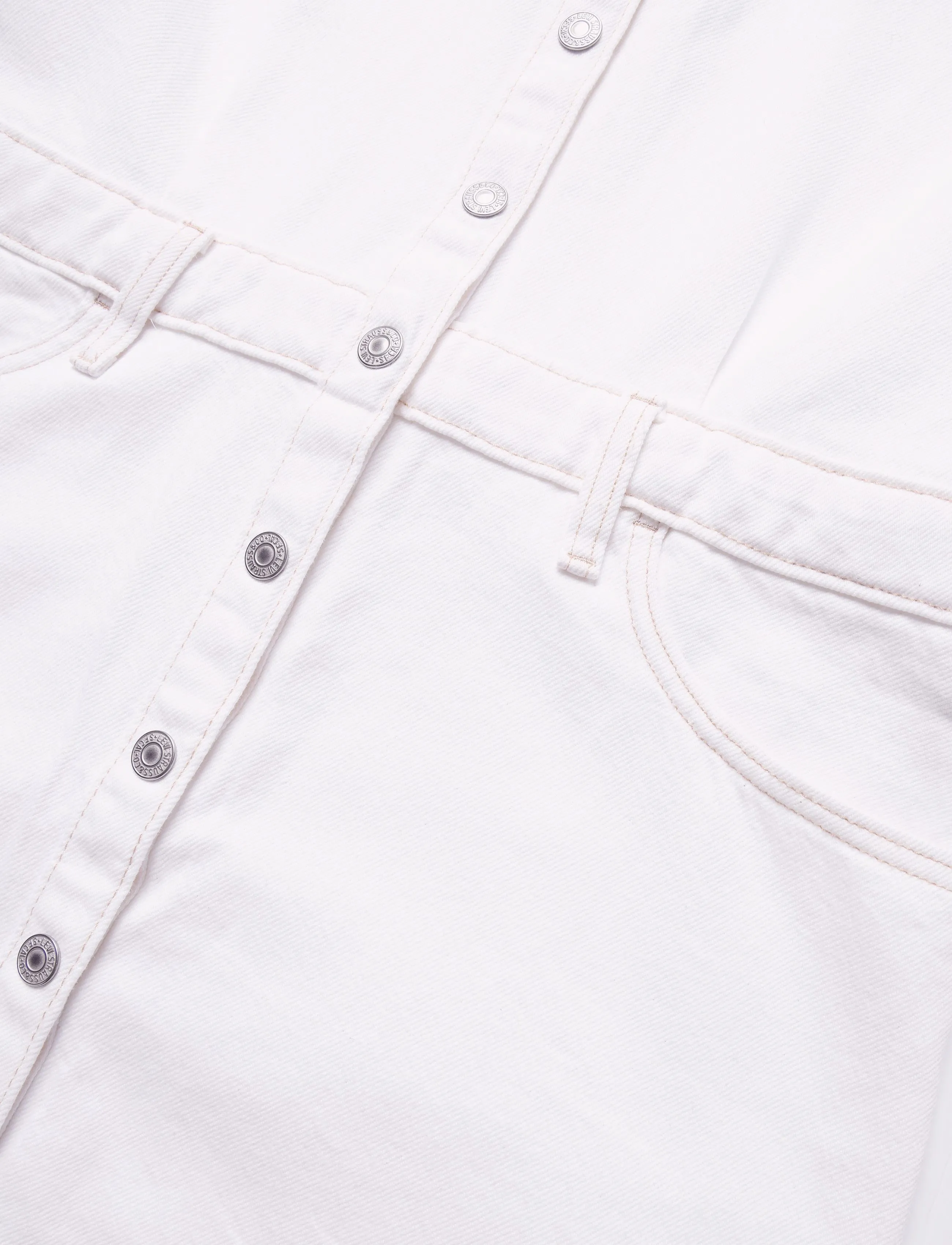 Levi's® - SS LOGAN WESTERN DRESS TOOTH F - hemdkleider - whites - 3