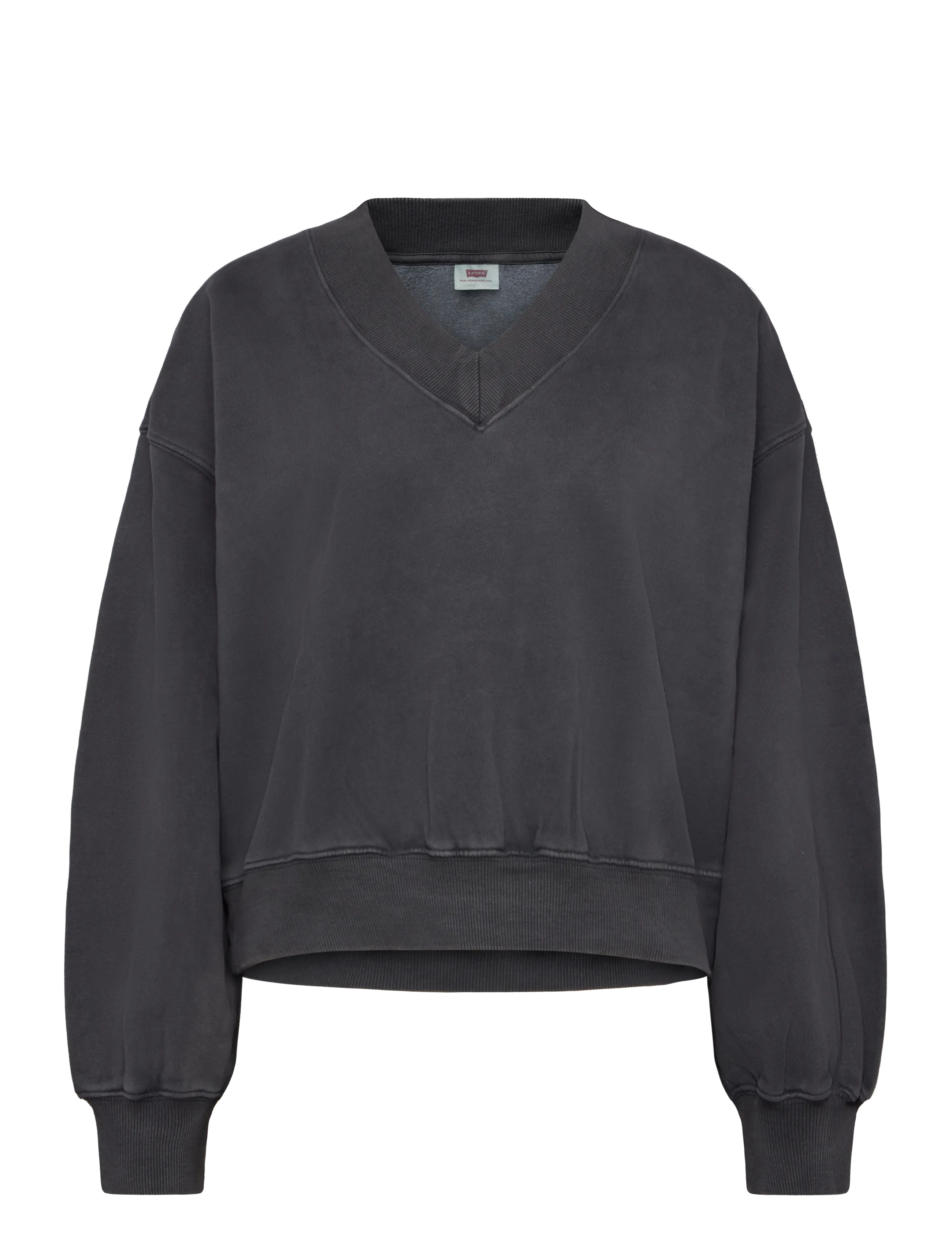 Levi's® VINTAGE VNECK SWEATSHIRT H126 - Sweatshirts - BLACKS / black