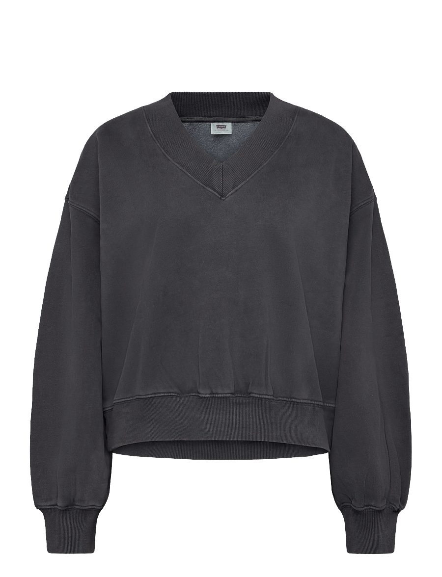 Levi's® - VINTAGE VNECK SWEATSHIRT H126 - everyday style - blacks - 1
