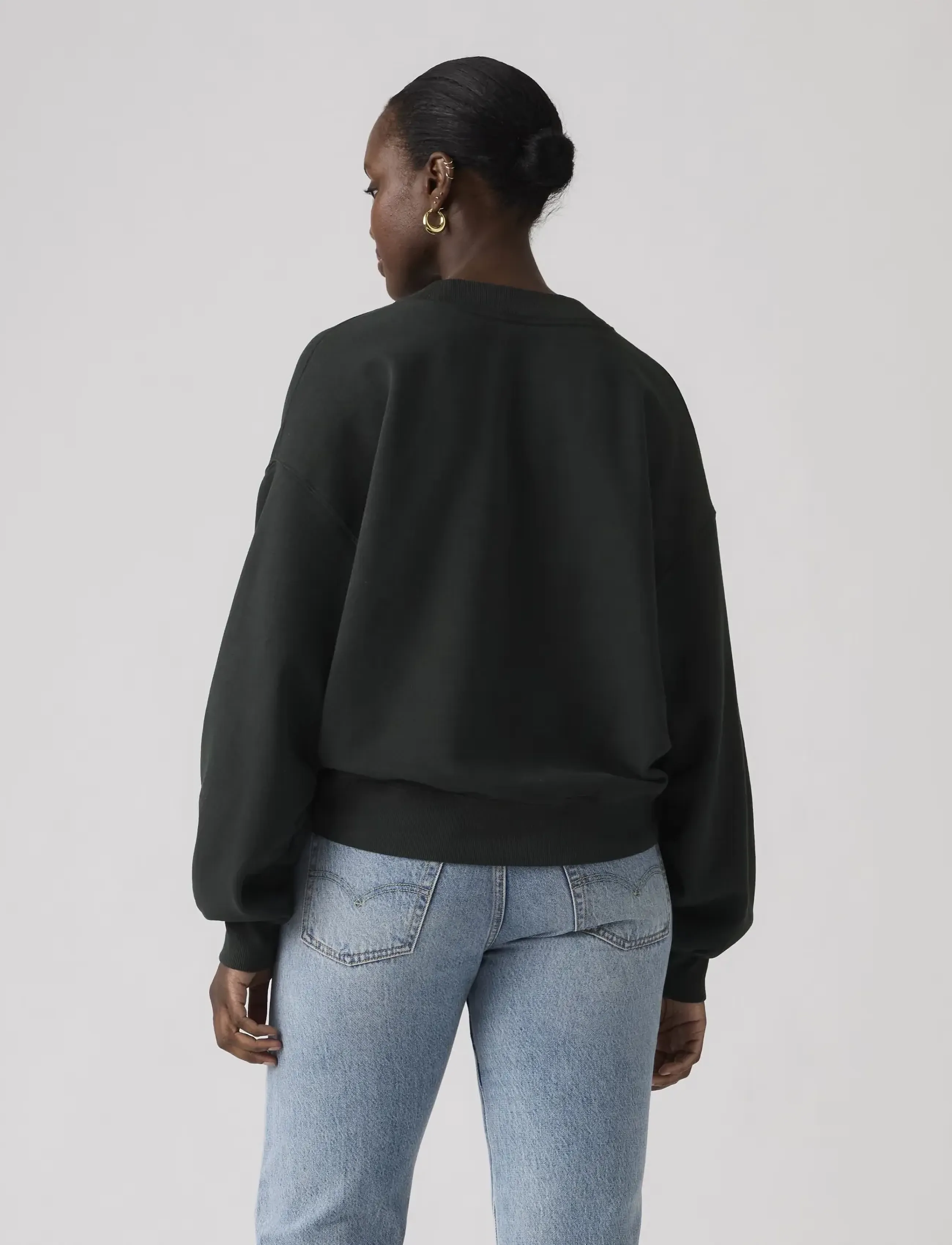 Levi's® - VINTAGE VNECK SWEATSHIRT H126 - everyday style - blacks - 4