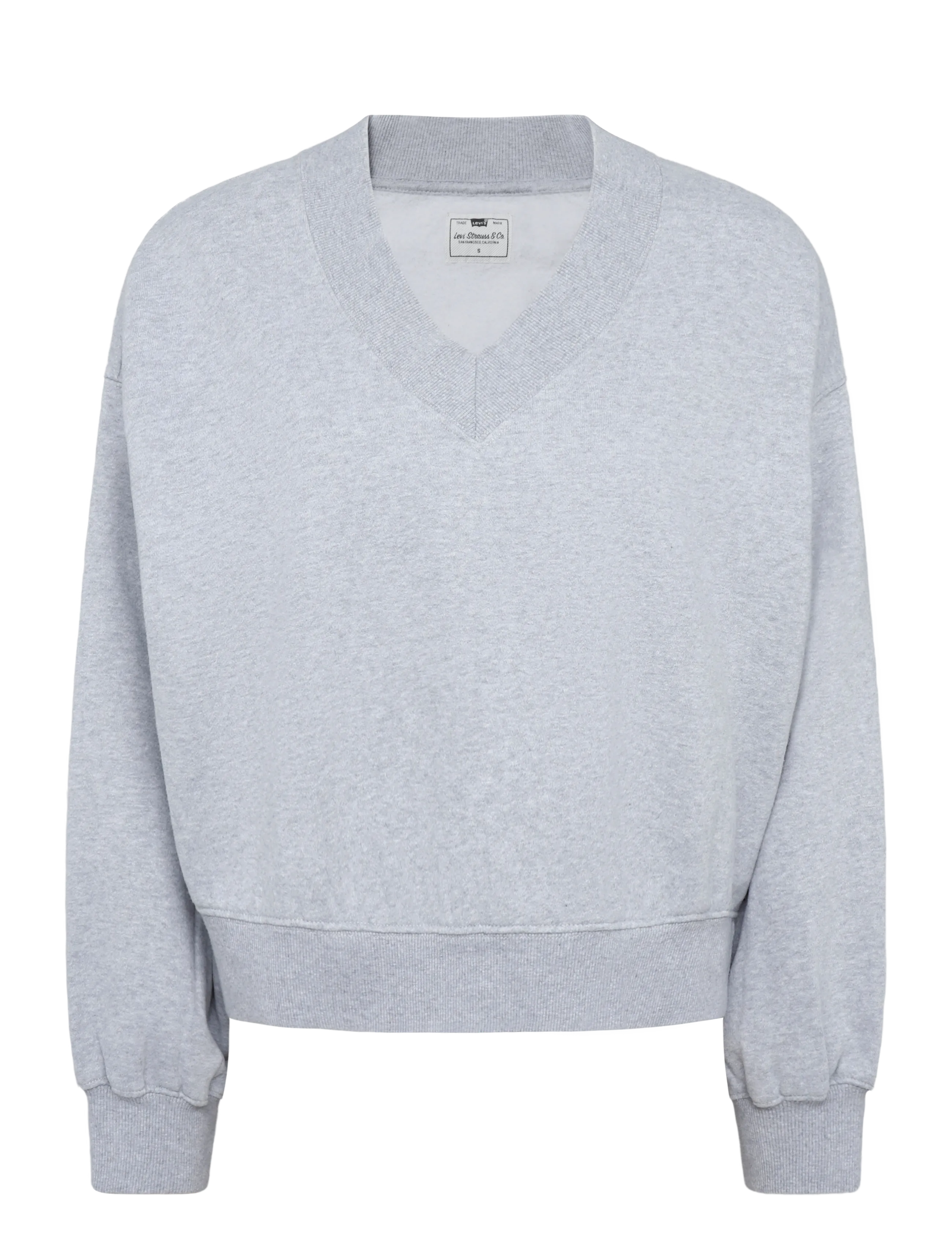 Levi's® VINTAGE VNECK SWEATSHIRT SILVE - Dressipluusid - GREYS / grey