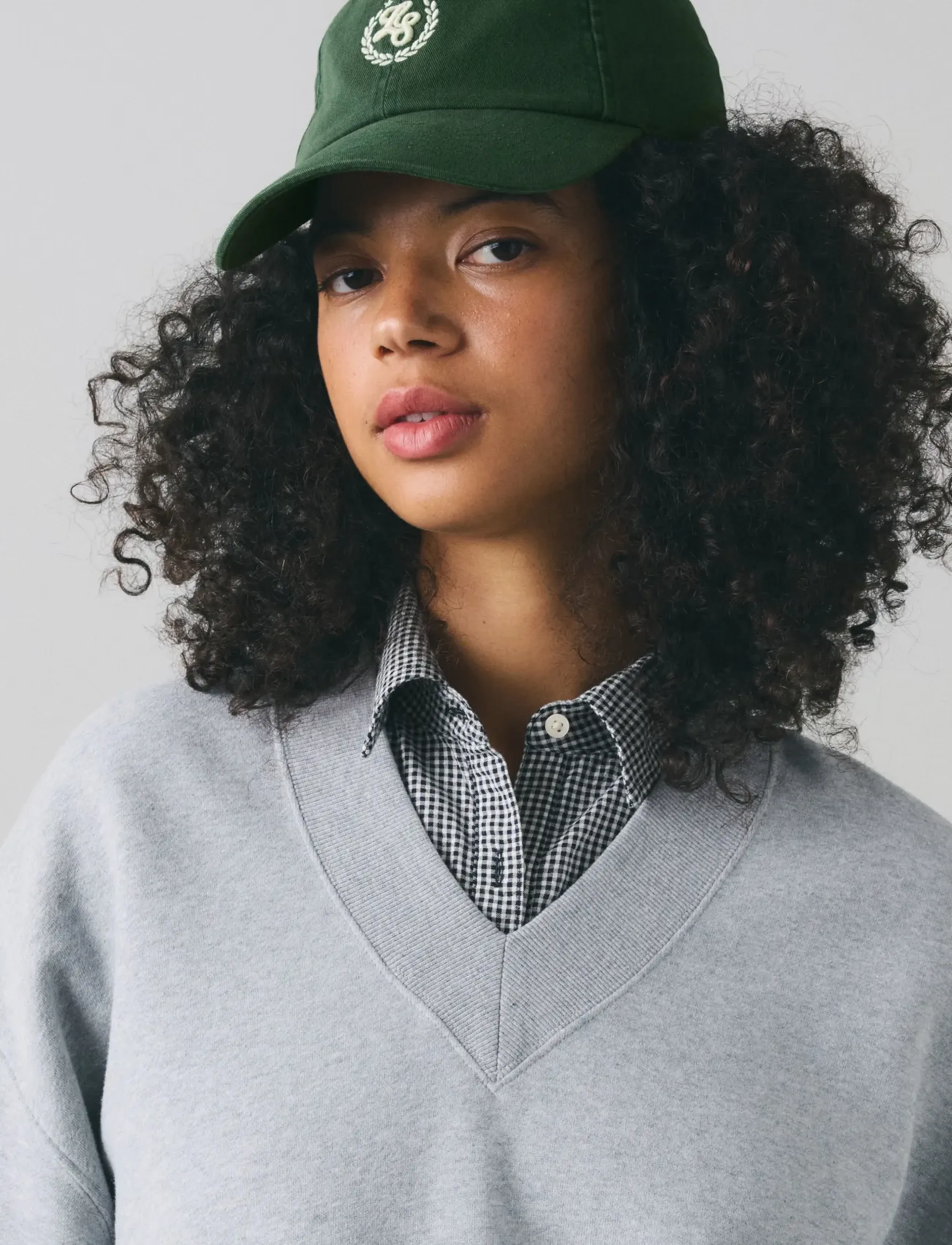 LEVIS ® Vintage Vneck Sweatshirt Silve dam – bild 5
