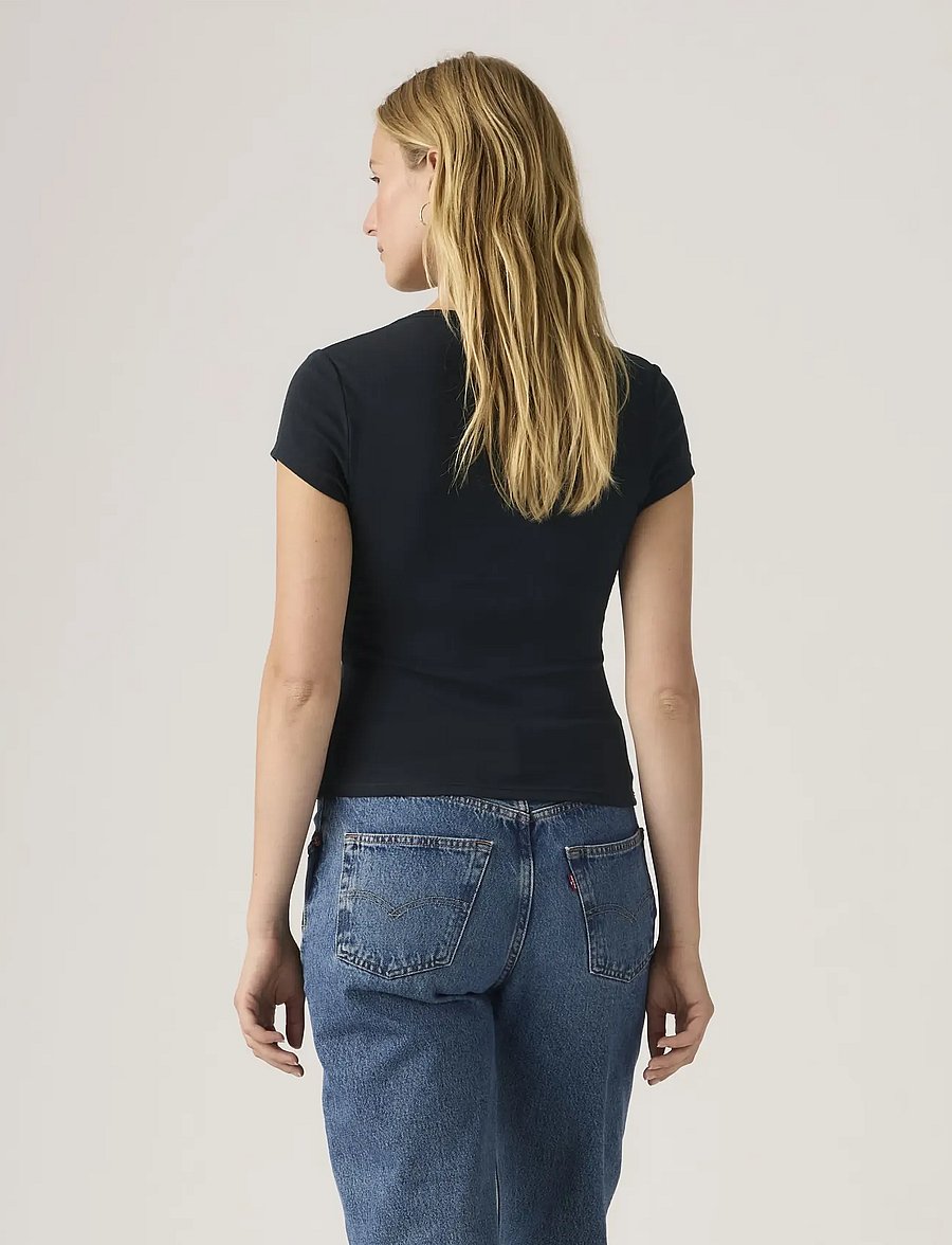 Levi's® - DRY GOODS TEE ANTHRACITE NIGHT - t-shirts - blacks - 3