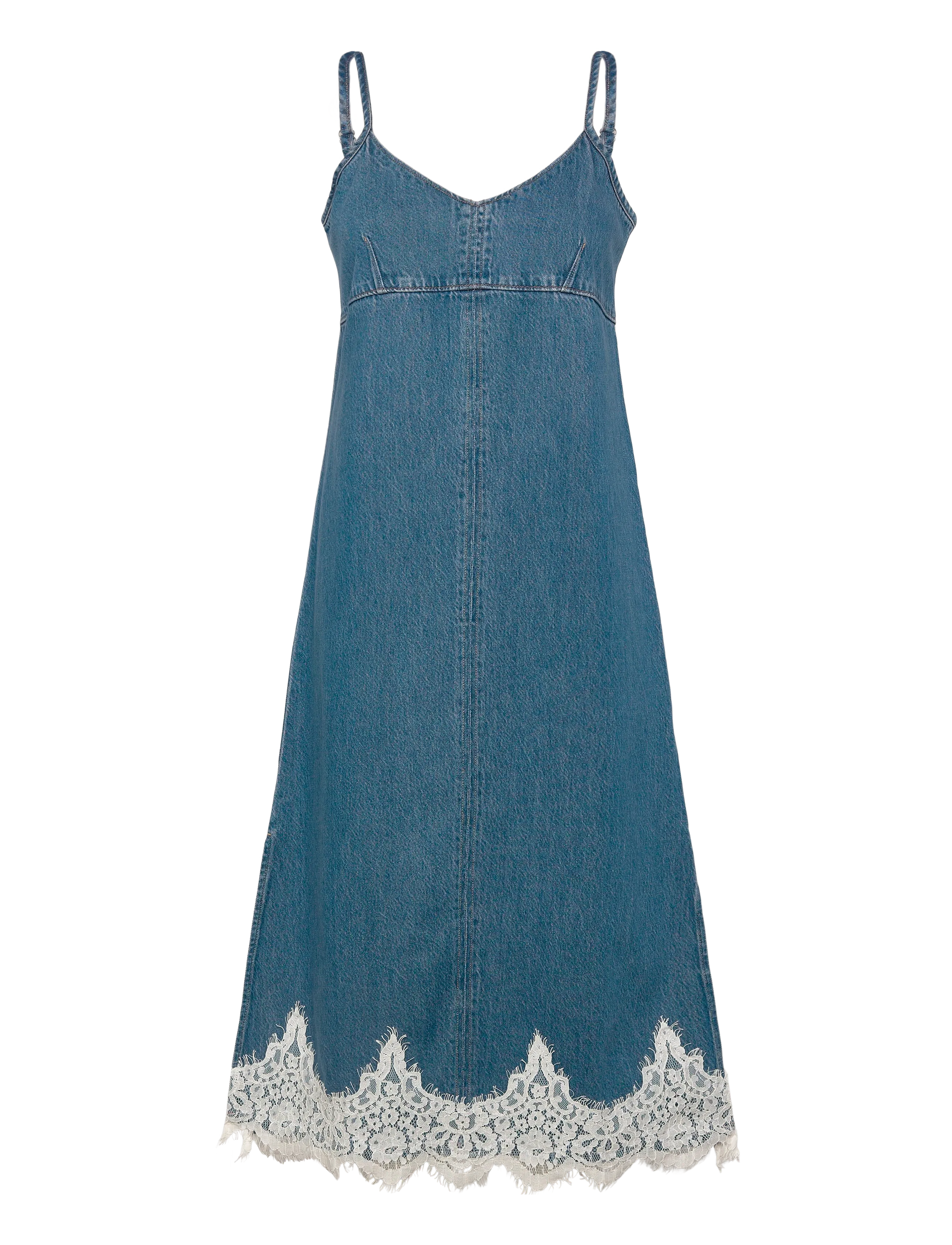 Levi's® 90S DENIM SLIP DRESS SLIPPED M - Schlupfkleider - MED INDIGO - FLAT FINISH / blue