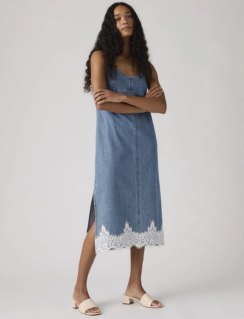 Levi's 90s Denim Slip Dress Slipped M slip dresses shop at Booztlet Levi's 90s Denim Slip Dress Slipped M slip dresses shop at Booztlet