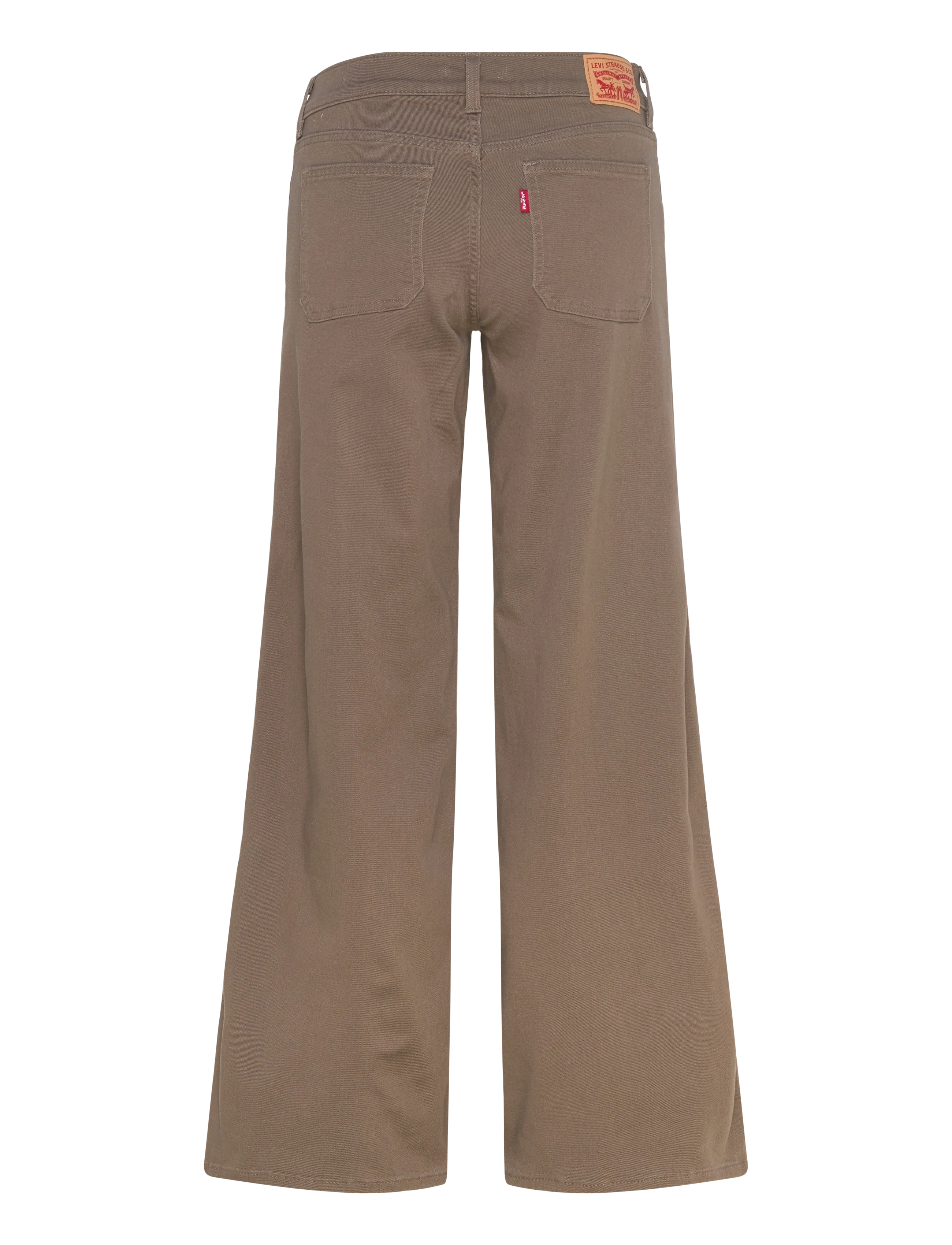 Levi's® - 318 SEAMED WIDE LEG CANTEEN - hosen mit weitem bein - browns - 1