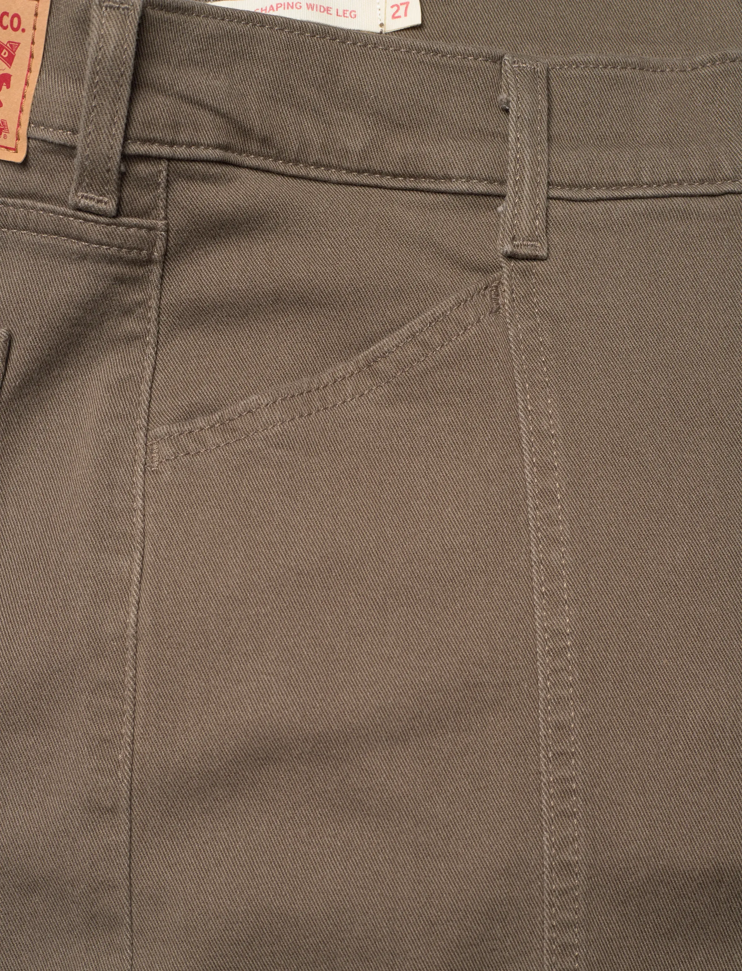 Levi's® - 318 SEAMED WIDE LEG CANTEEN - hosen mit weitem bein - browns - 2