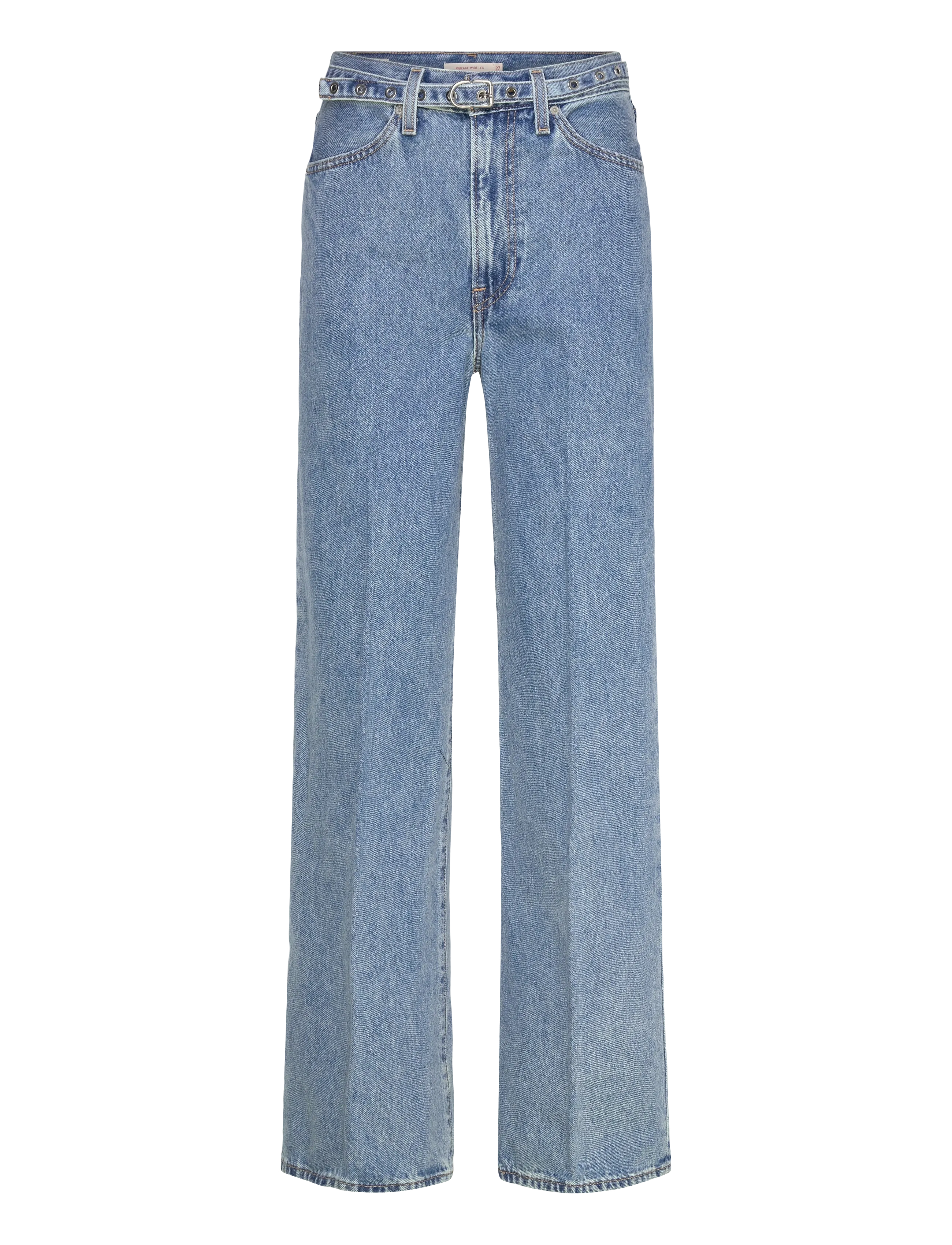 Levi's® RIBCAGE WL BELTED MULTIPLE OPT - Levi's® - MED INDIGO - WORN IN / blue