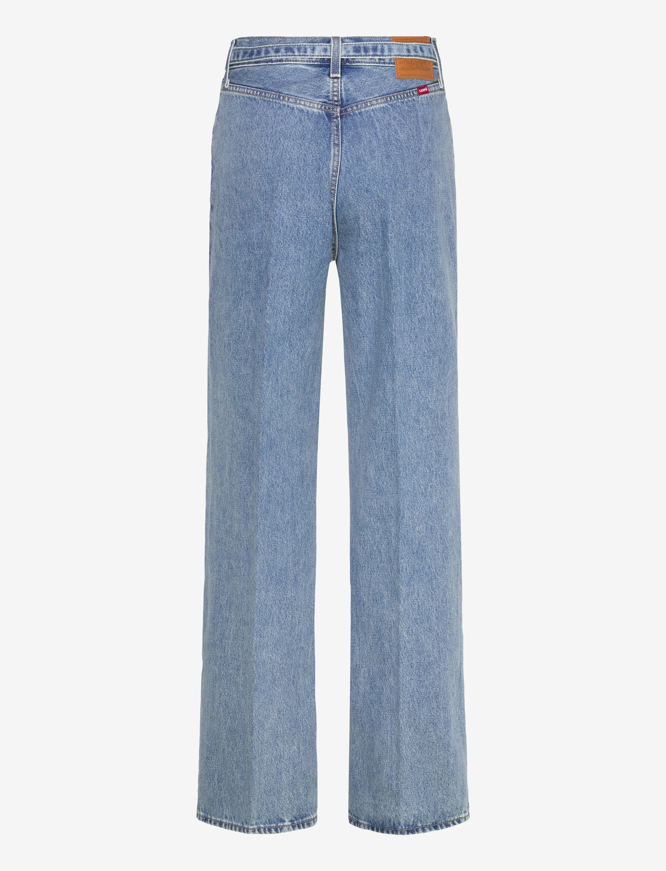 Levi's® - RIBCAGE WL BELTED MULTIPLE OPT - brede jeans - med indigo - worn in - 1