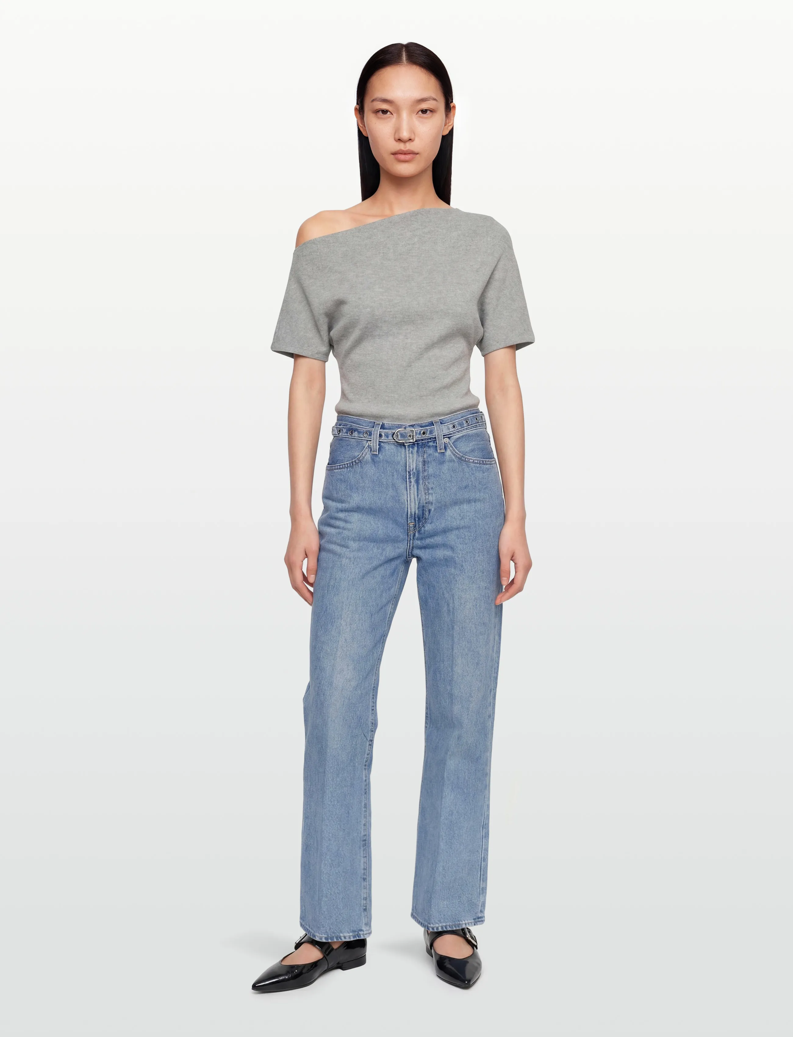 Levi's Ribcage Wl Belted Multiple Opt, 28 x 30, Blue, Jeans > Vidde, Dame