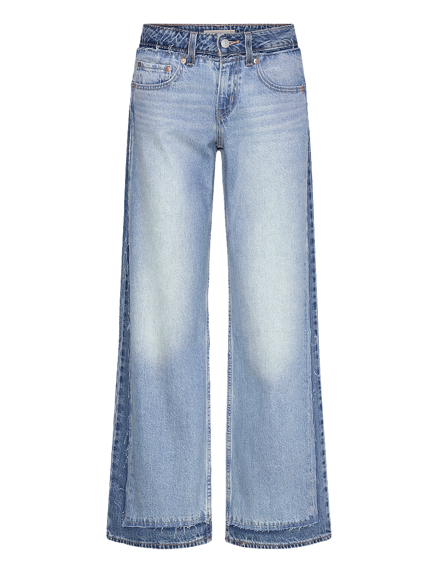 Levi's® - LOW LOOSE DECON UPON REFLECTIO - hosen mit weitem bein - med indigo - worn in - 1