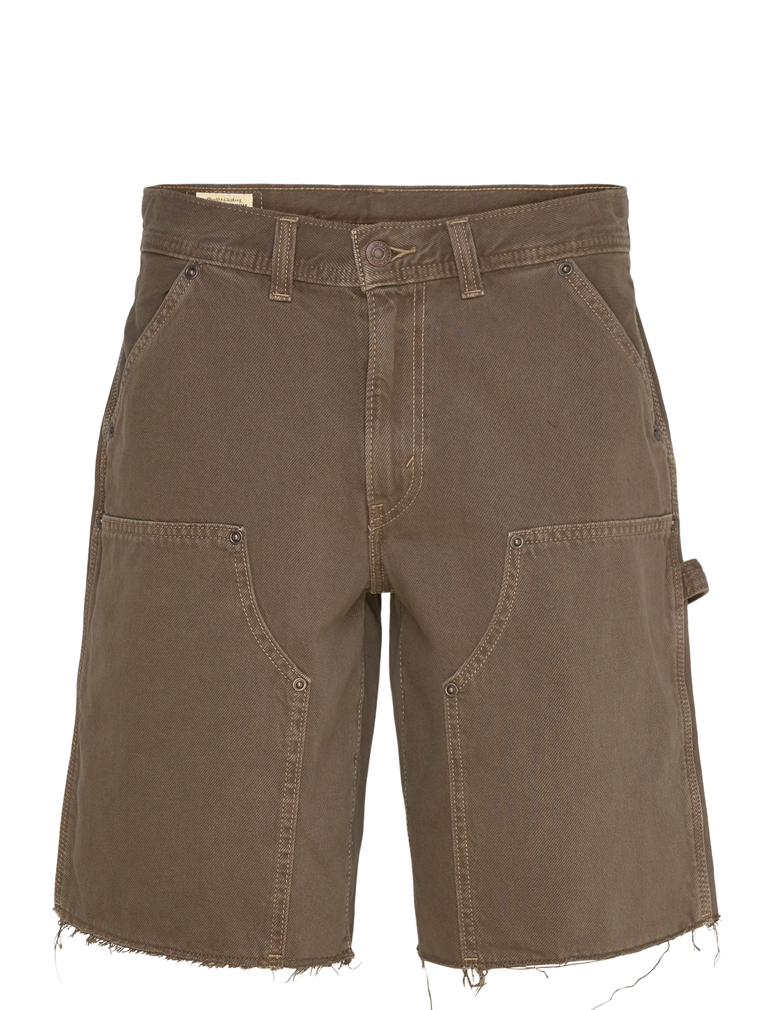 Levi's® BAGGY DAD UTILITY SHORT WASHED - Kampagne - BROWNS / brown