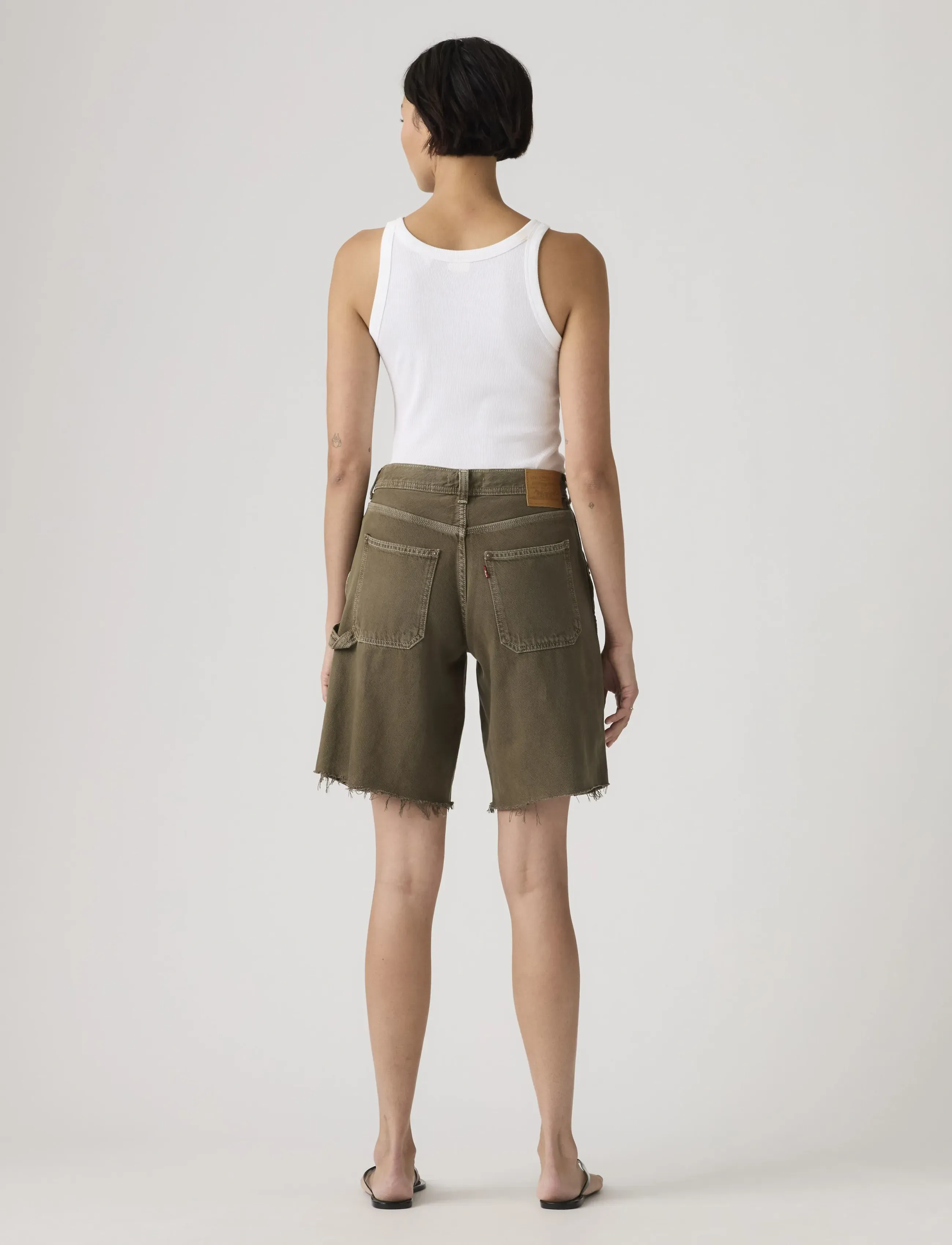 Levi's® - BAGGY DAD UTILITY SHORT WASHED - casual shorts - browns - 4